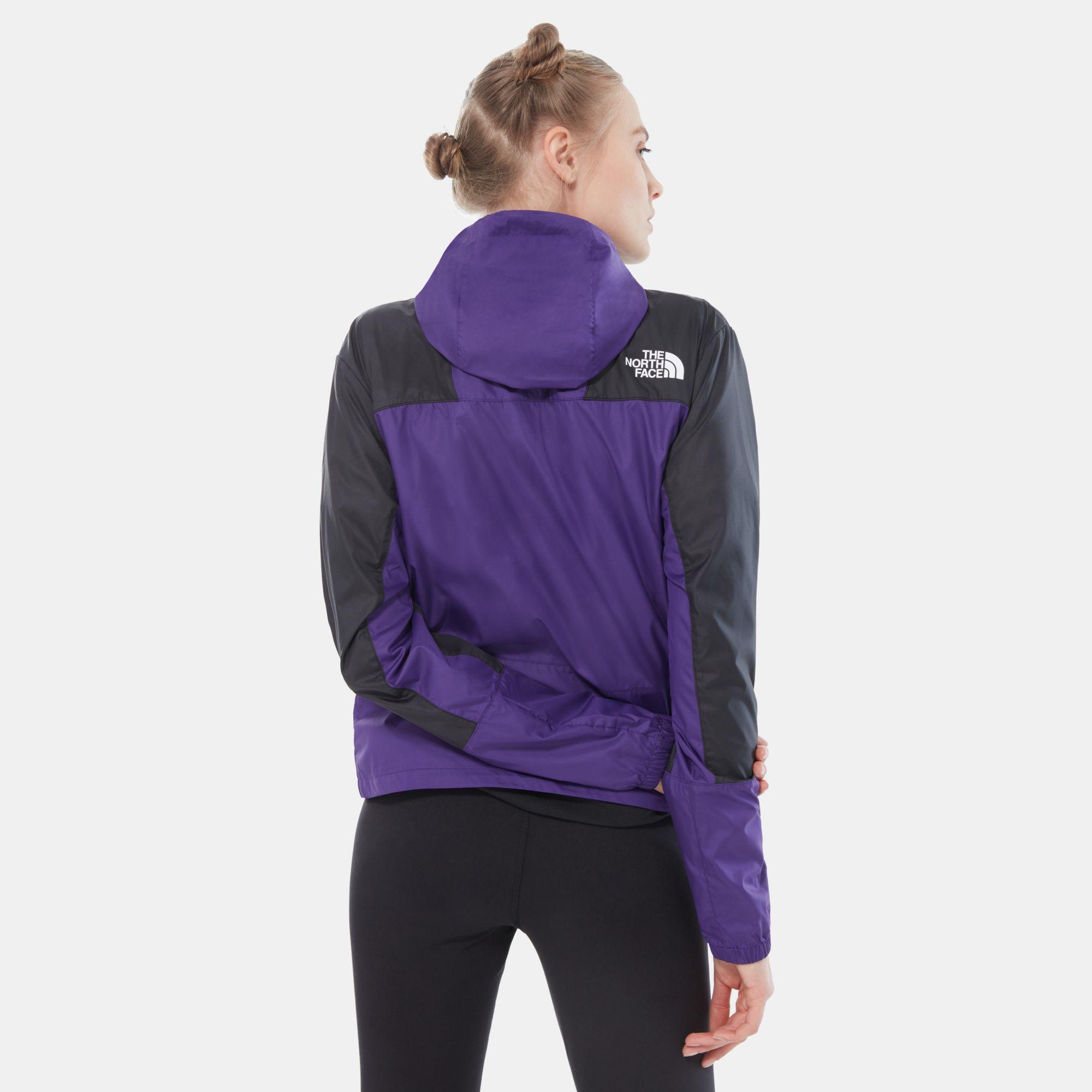 light purple north face jacket