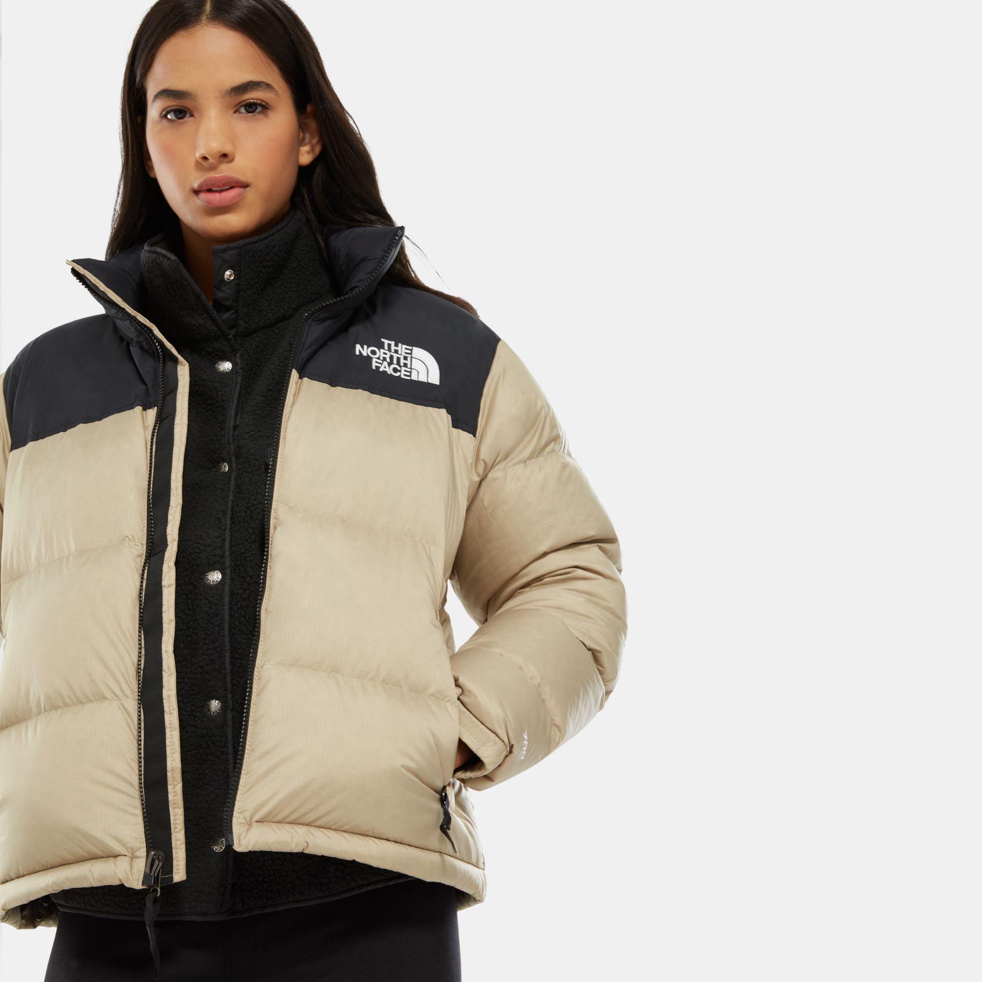 The North Face Women S 1996 Retro Nuptse Jacket Twill Beige In Natural Lyst