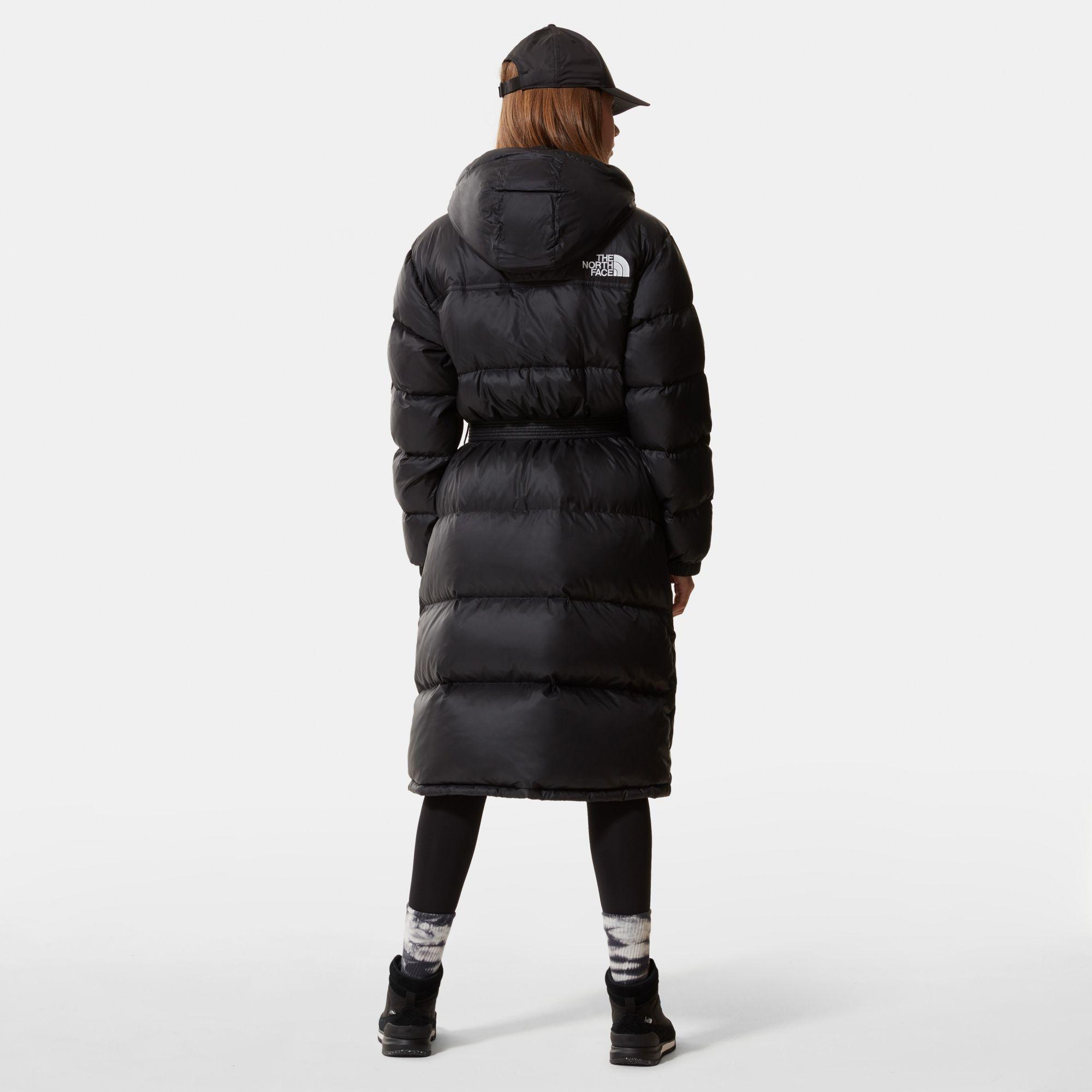 north face black parka