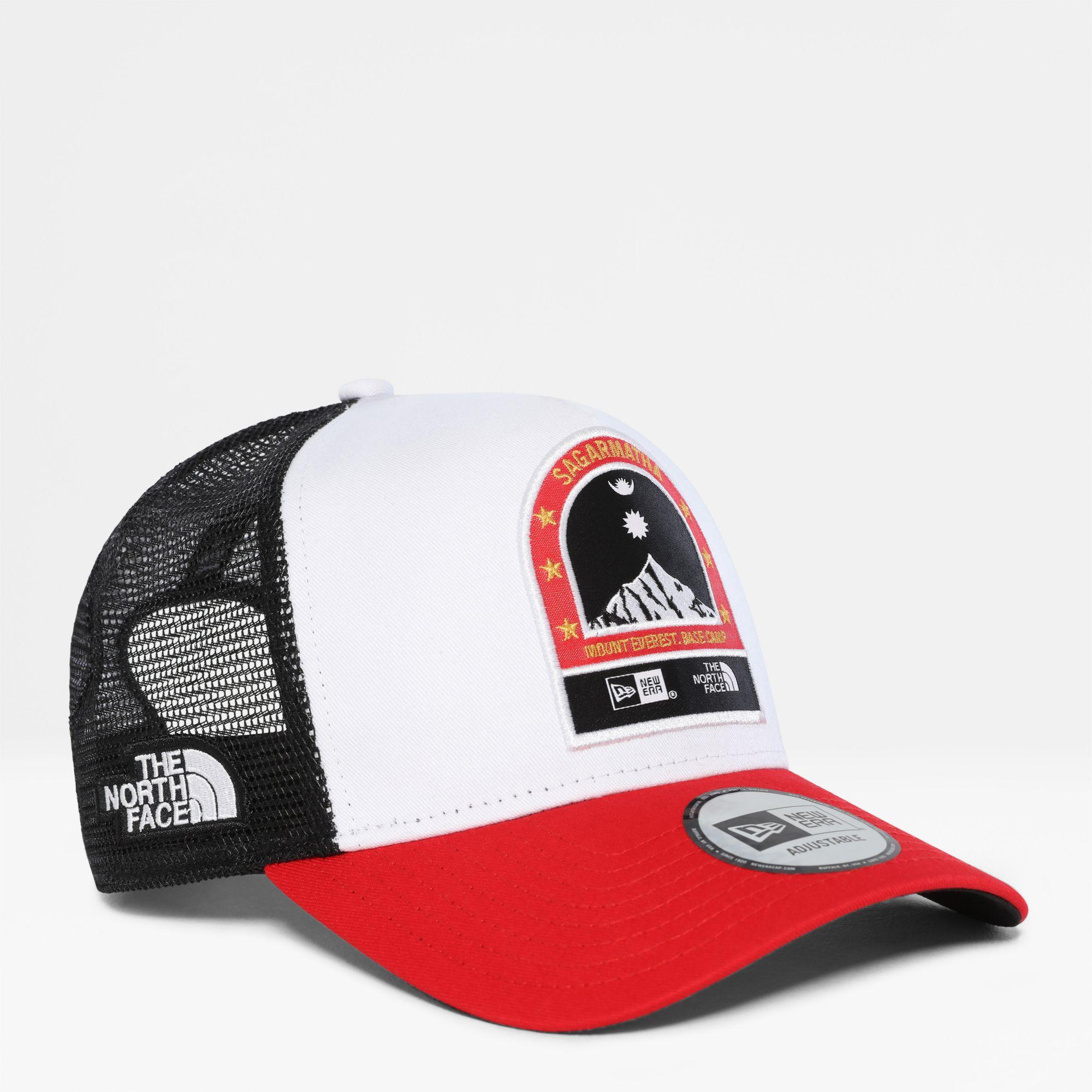 Casquette New Era X 9forty A-frame Trucker Tnf /tnf Red The North Face en  coloris Blanc | Lyst