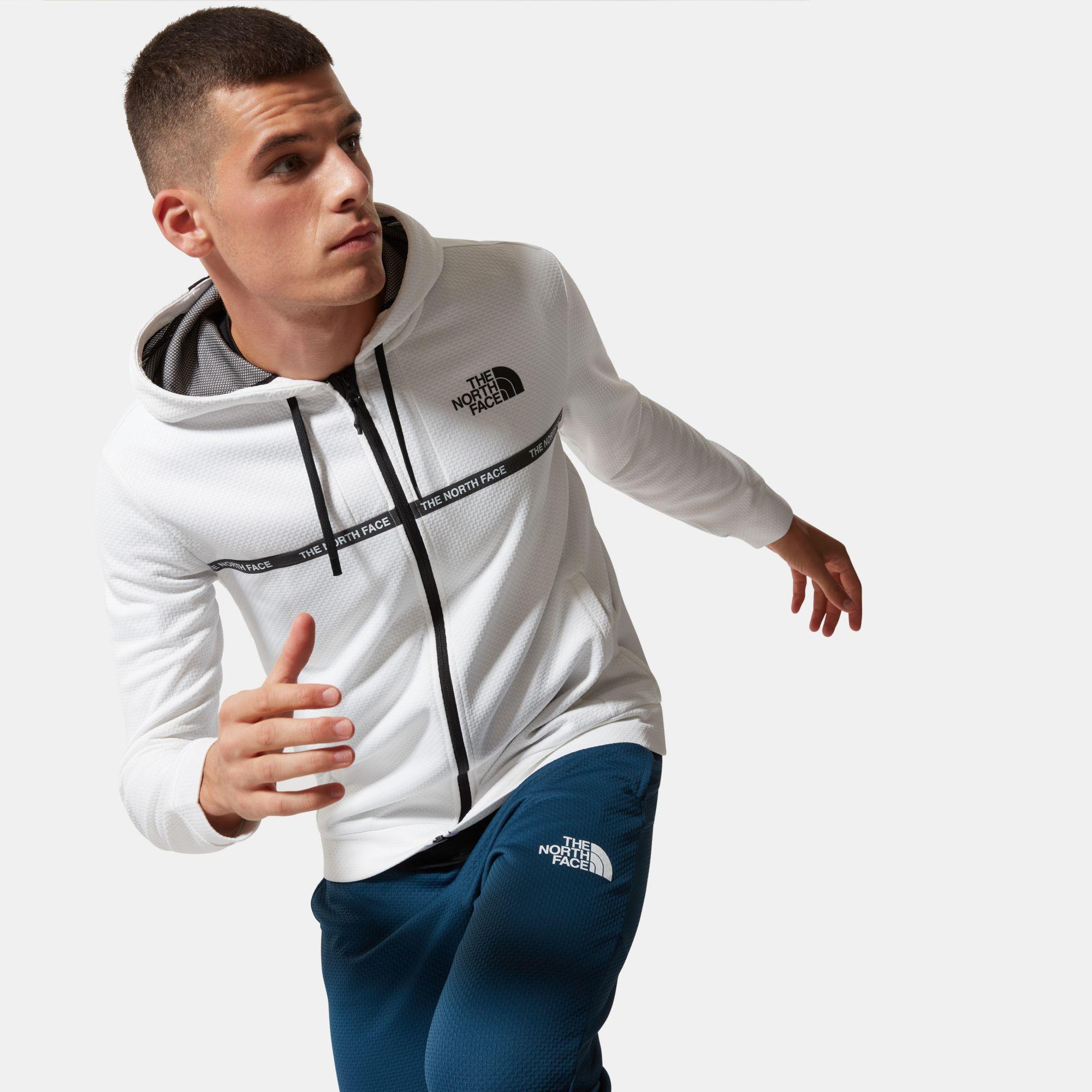 mens north face zip up hoodie