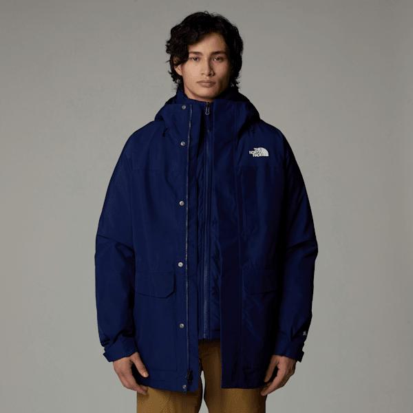 The North Face Sarnen Gore Tex Triclimate 3 In 1 Jacket Eagle in Blue for Men Lyst UK
