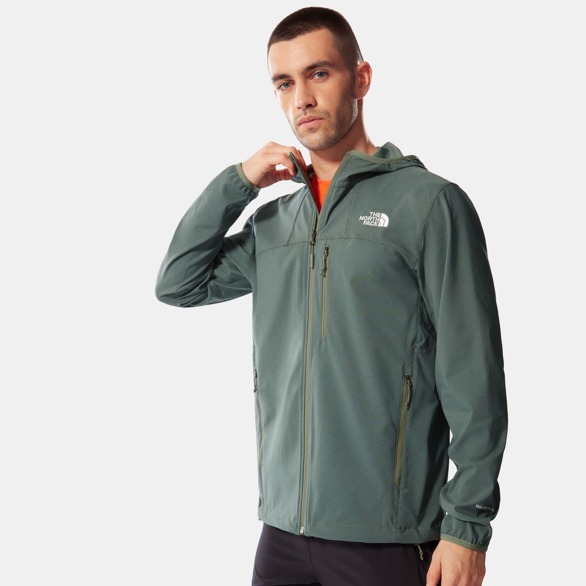 The North Face Nimble Hooded Jacket in Green for Men - Lyst