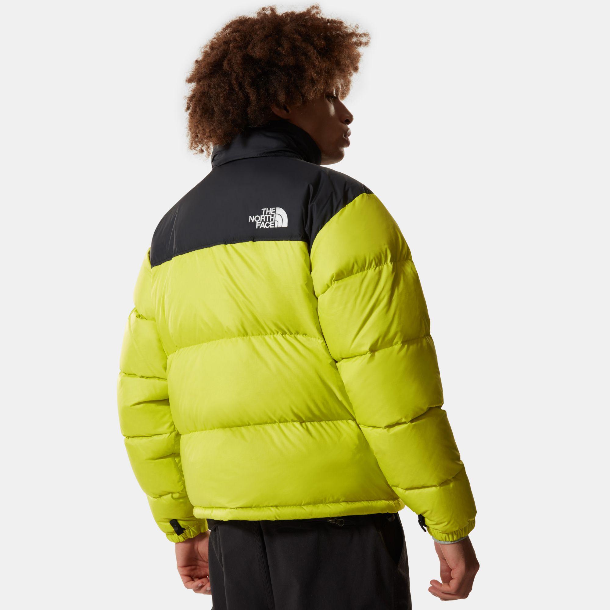 The North Face Men S 1996 Retro Nuptse Packable Jacket Sulphur Spring In Green For Men Lyst