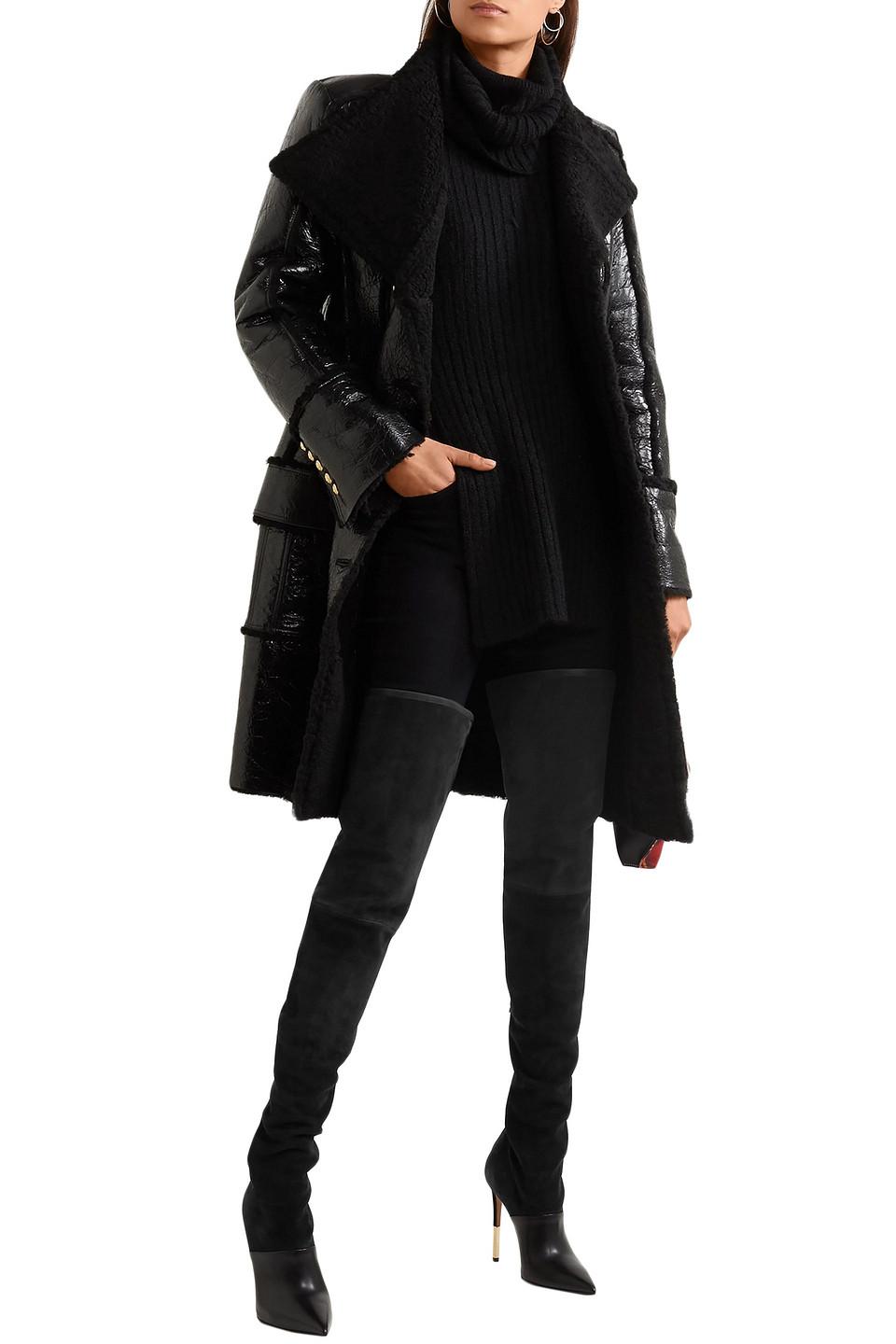 balmain thigh boots