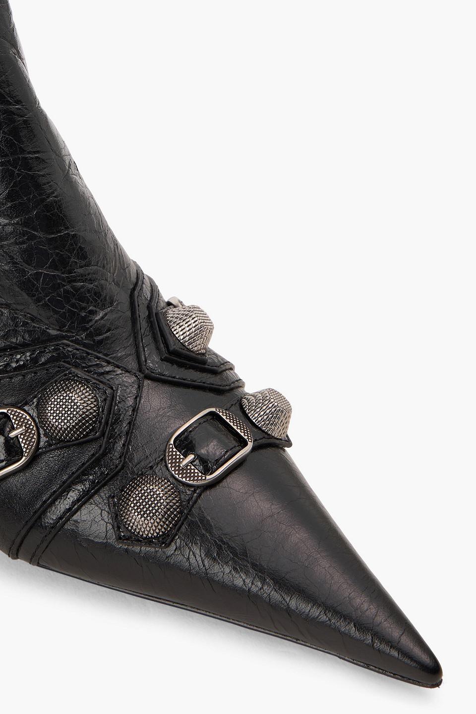 Balenciaga boots buckle deals