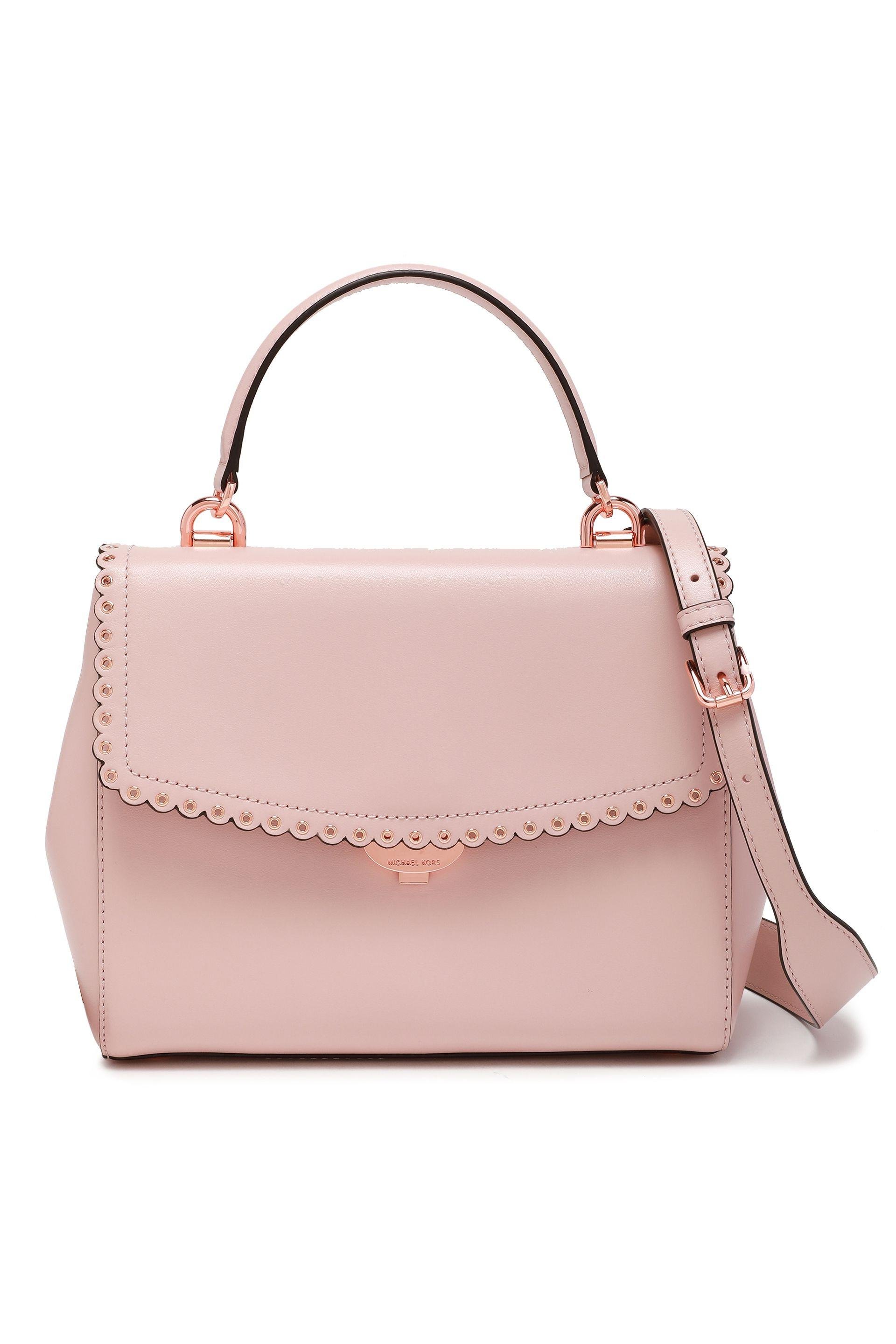 baby pink michael kors purse