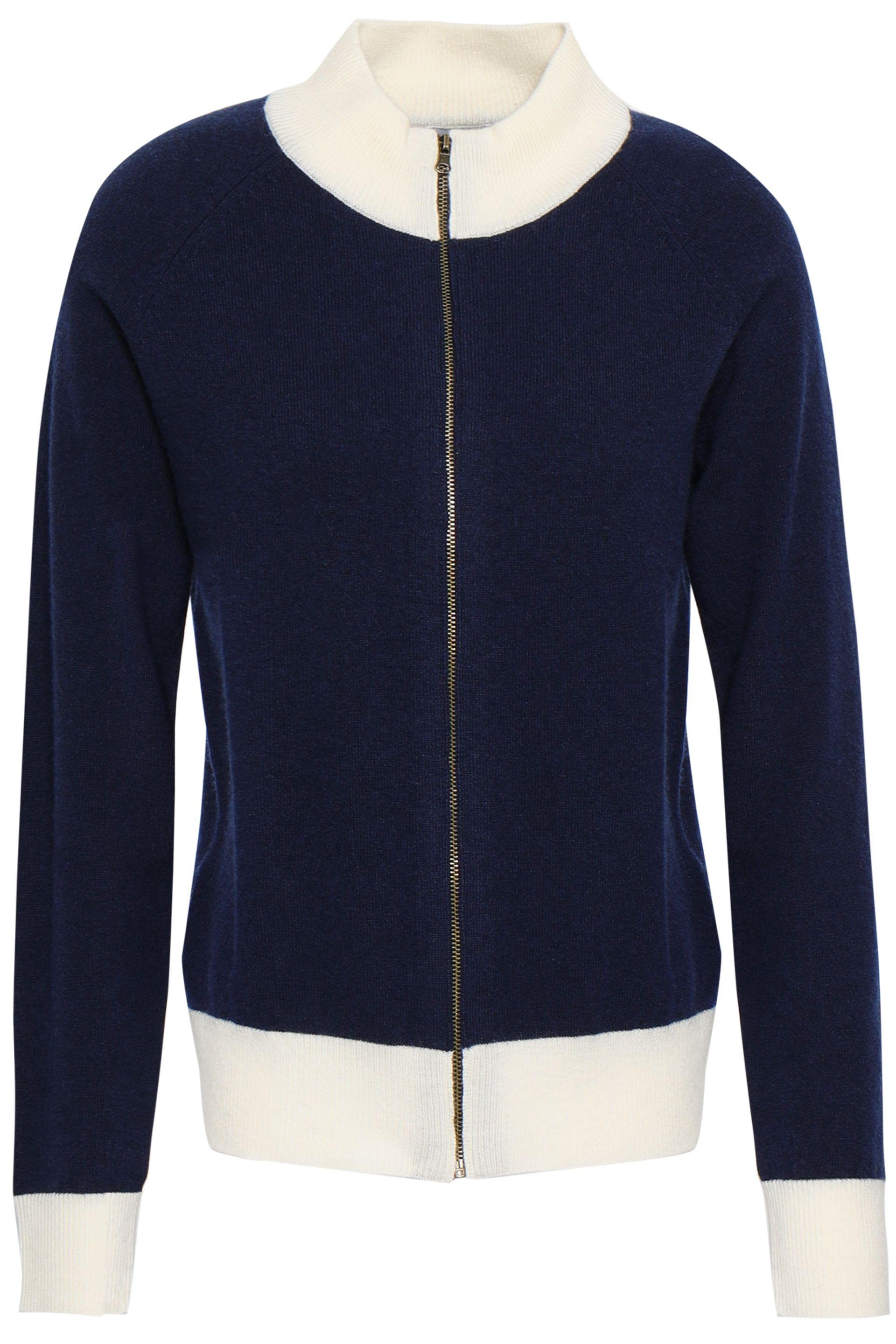 Madeleine Thompson Wool And Cashmere-blend Cardigan Midnight Blue in ...