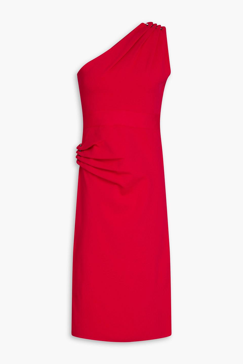 Herve leger one shoulder dress hotsell