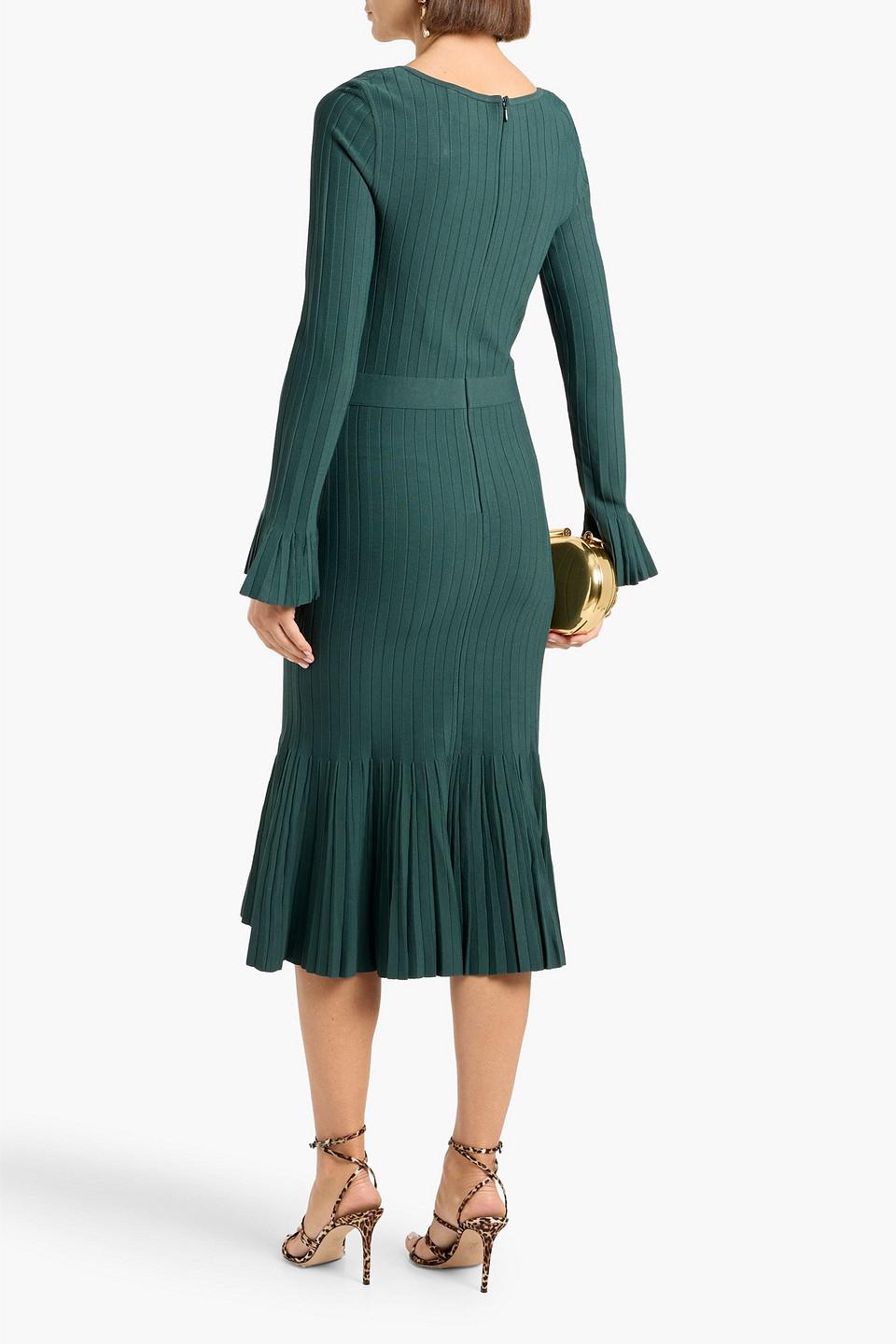 Green Herv Lger Dresses for Women | Lyst