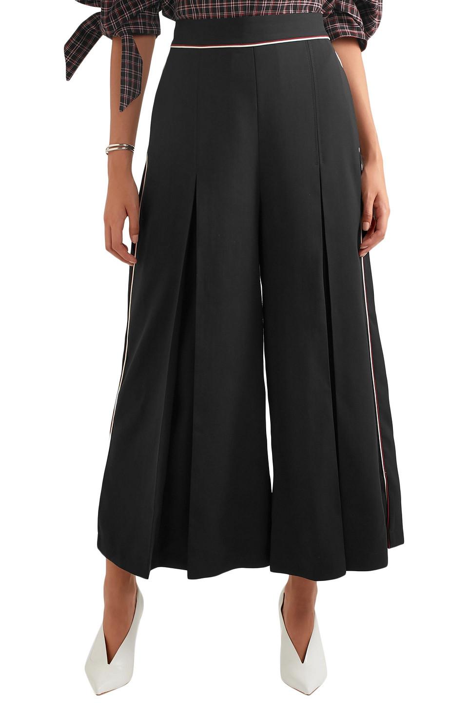 glitter flared pants met top