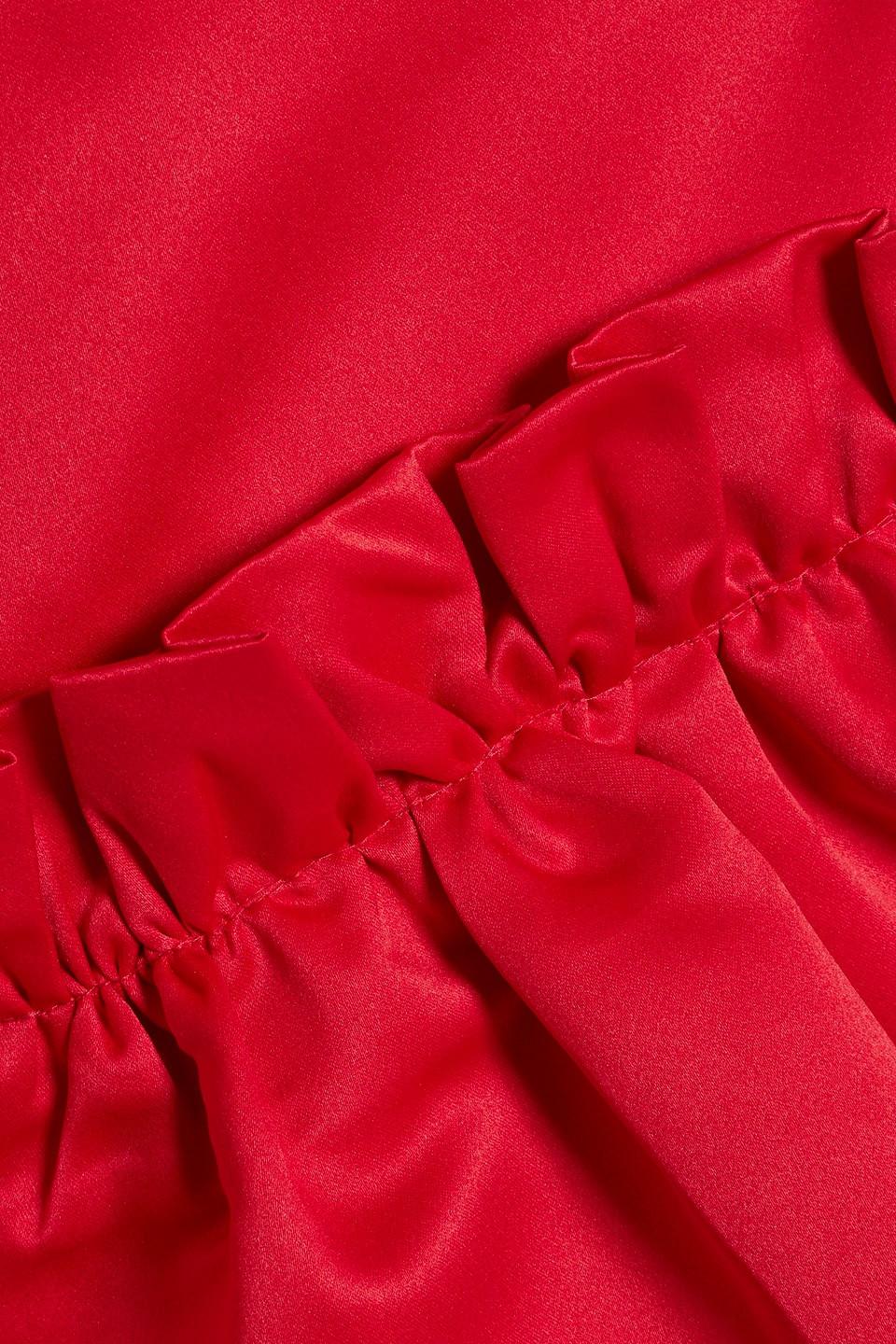 Sleeper The Genus satin dress - Pink