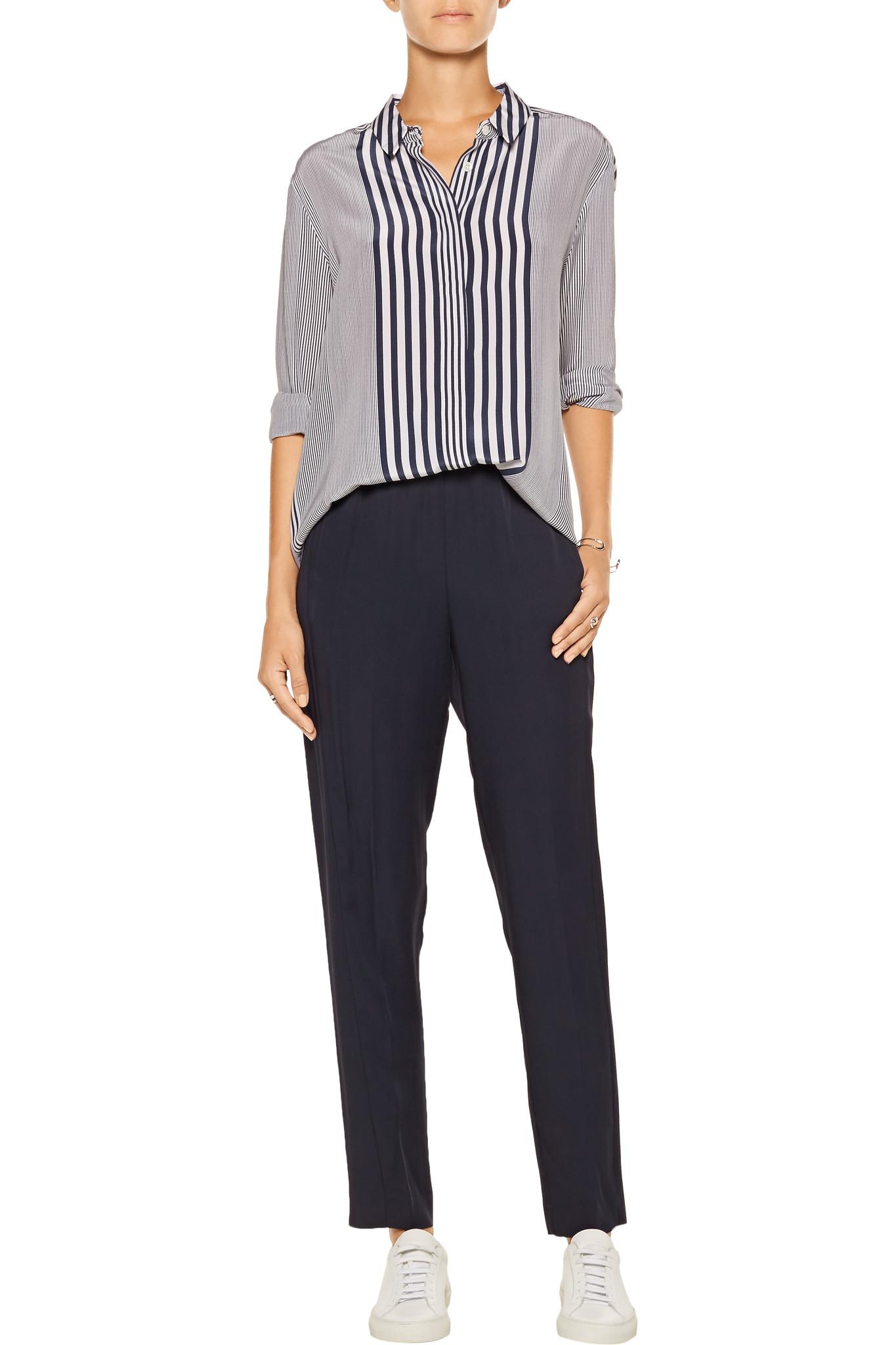 theory red pants