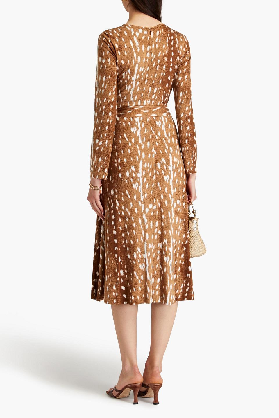 light brown suede dress Matthew Suede Mini Dress A-Line Long Sleeve main image 1