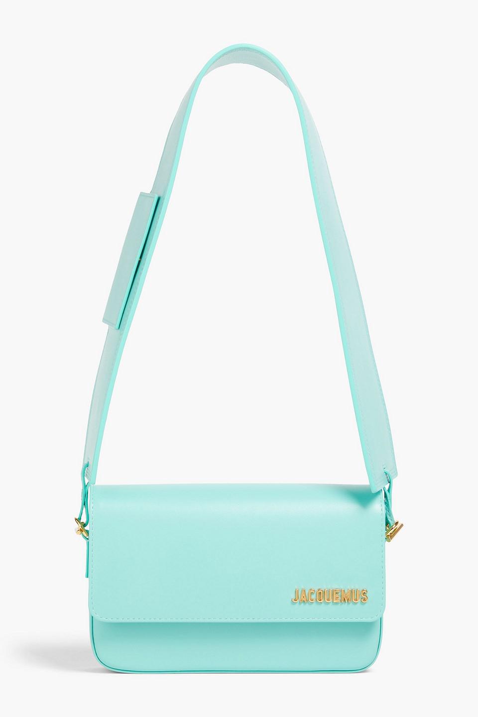 Jacquemus Le Carinu Leather Shoulder Bag in Blue | Lyst