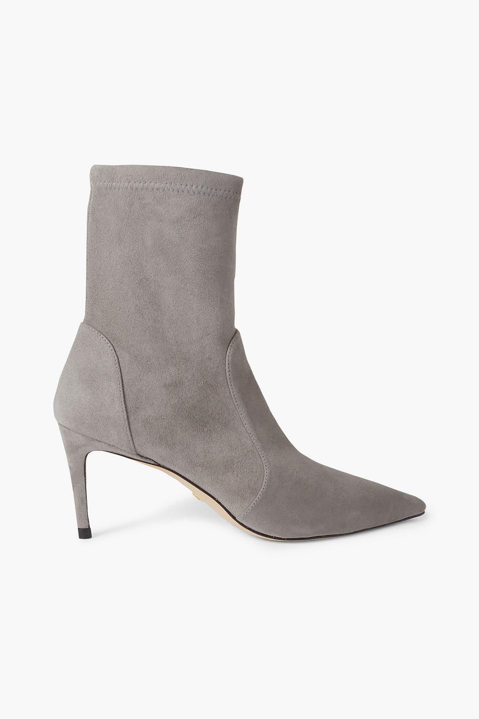 Stuart weitzman light outlet grey boots