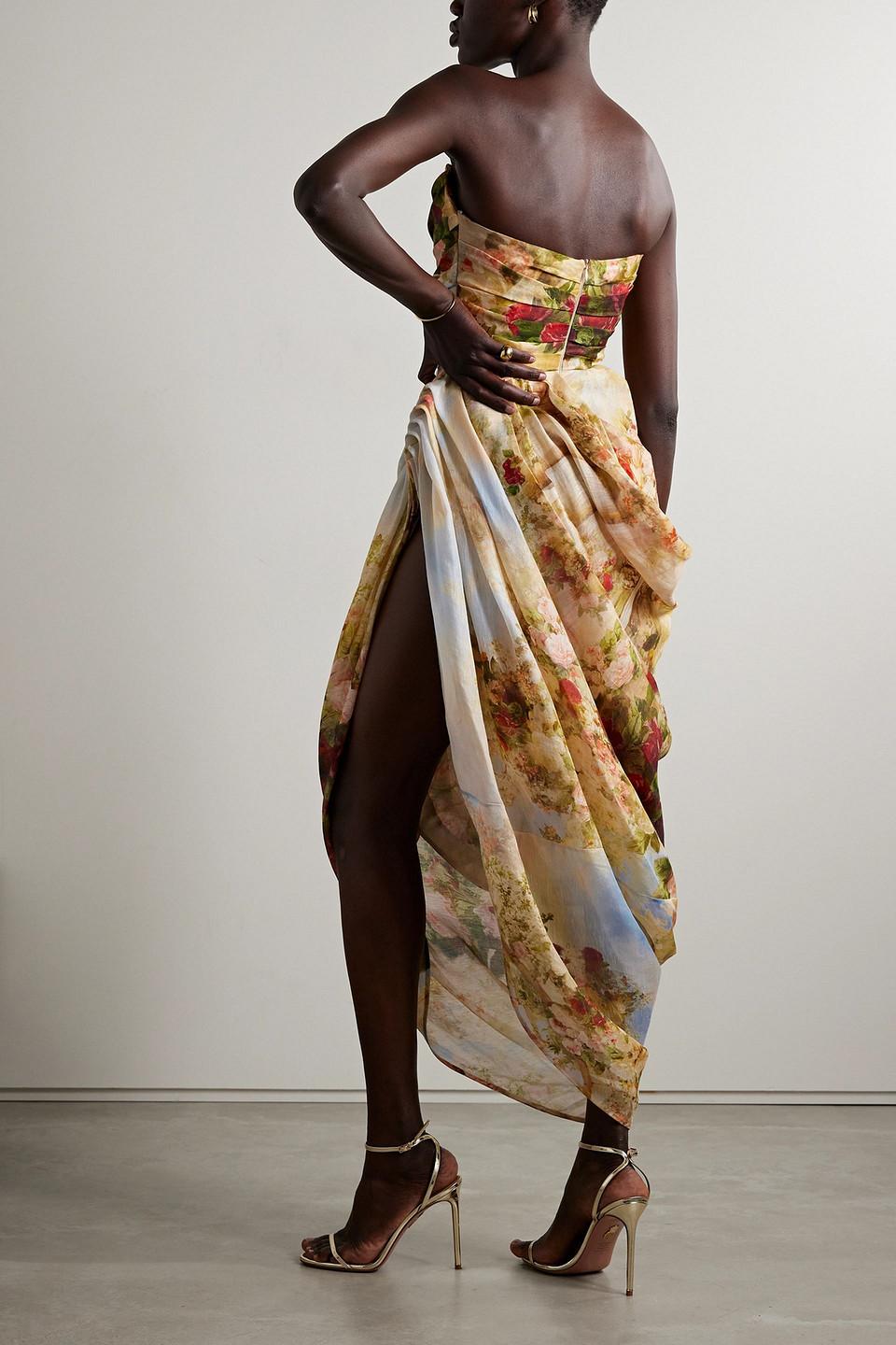 zimmermann laurel asymmetric linen midi dress Zimmerman 'Laurel' Dress – HONEY HIRE BOUTIQUE