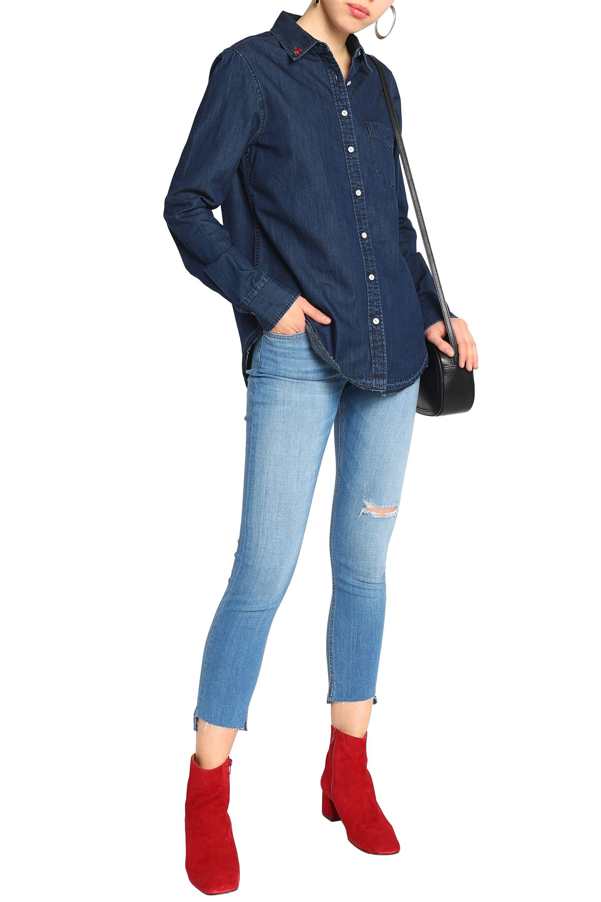 rag and bone chambray shirt