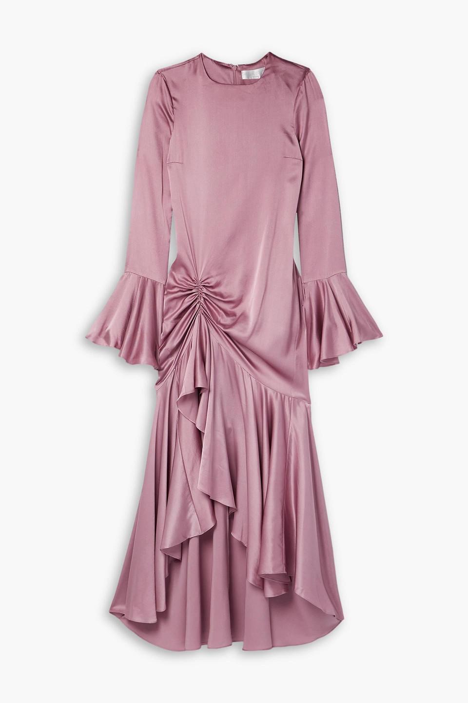 Caroline constas top monique mini dress