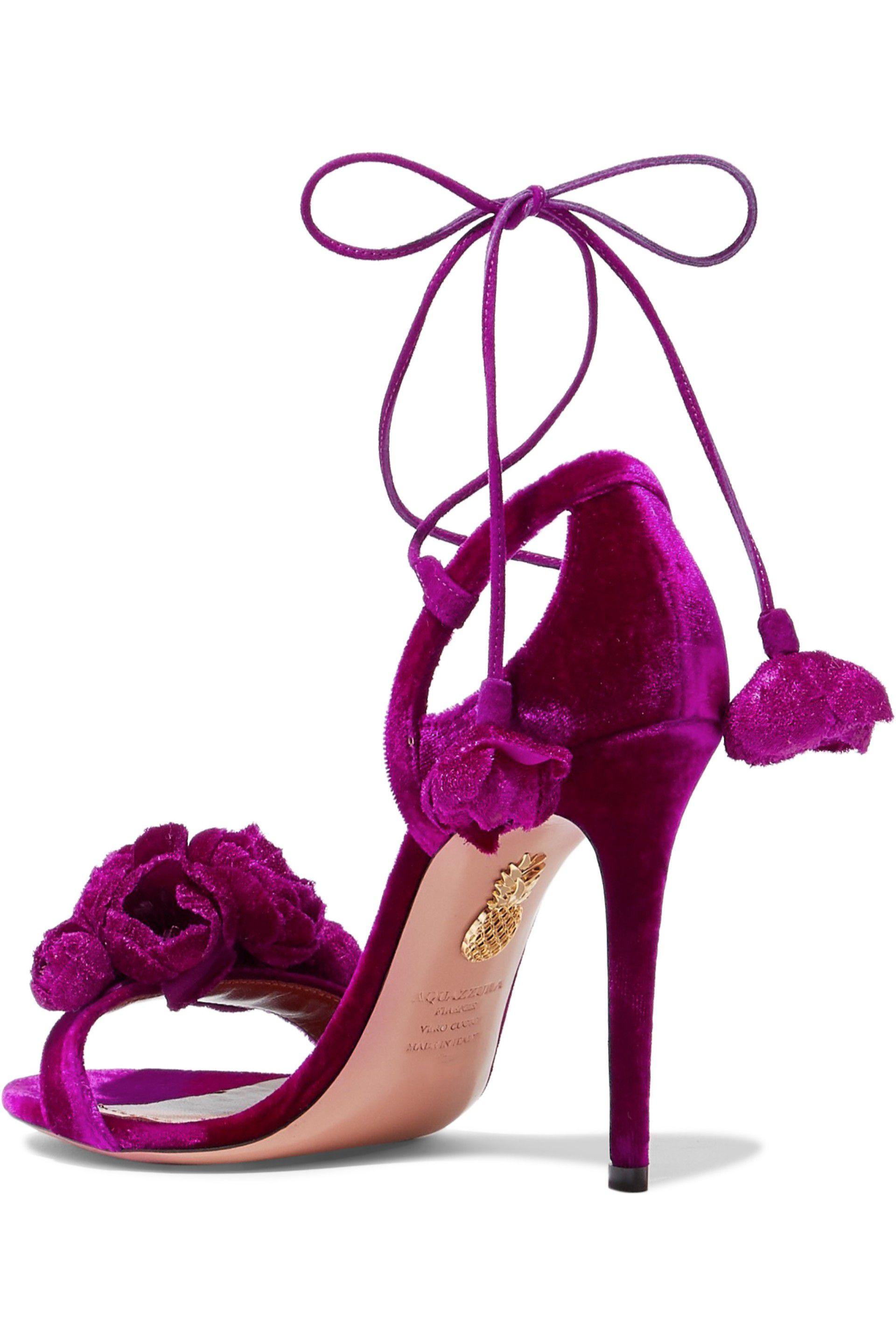 aquazzura wild flower