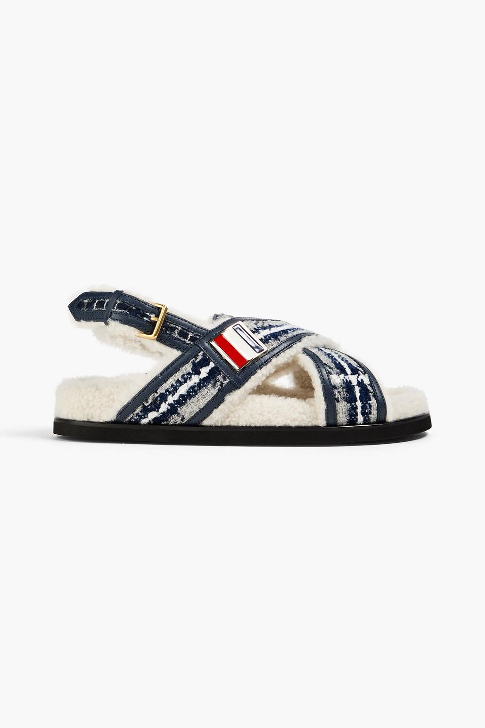 【送料&関税込】Thom Browne Criss Cross Tweed Sandals Thom Browne | Shoes | Thom Browne Criss Cross Tweed Sandal