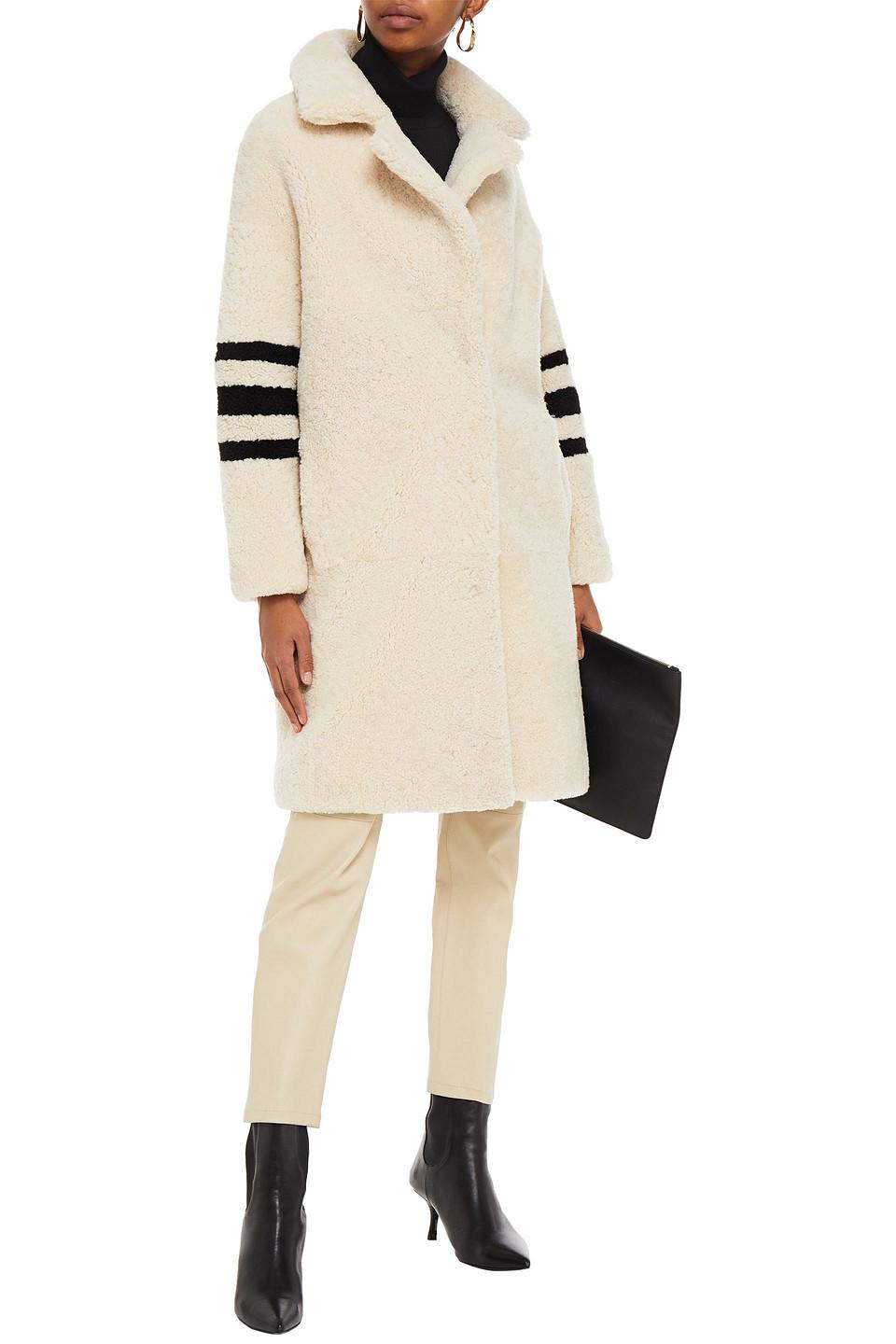 muubaa shearling coat