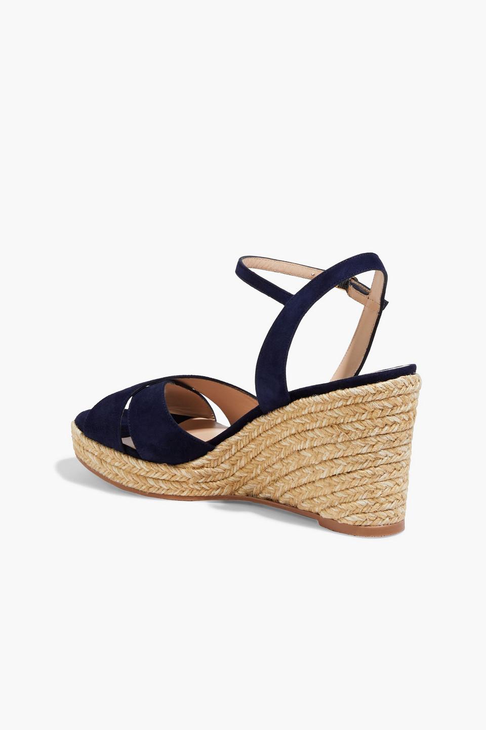 Stuart Weitzman Wonda Espadrille Wedge Sandal