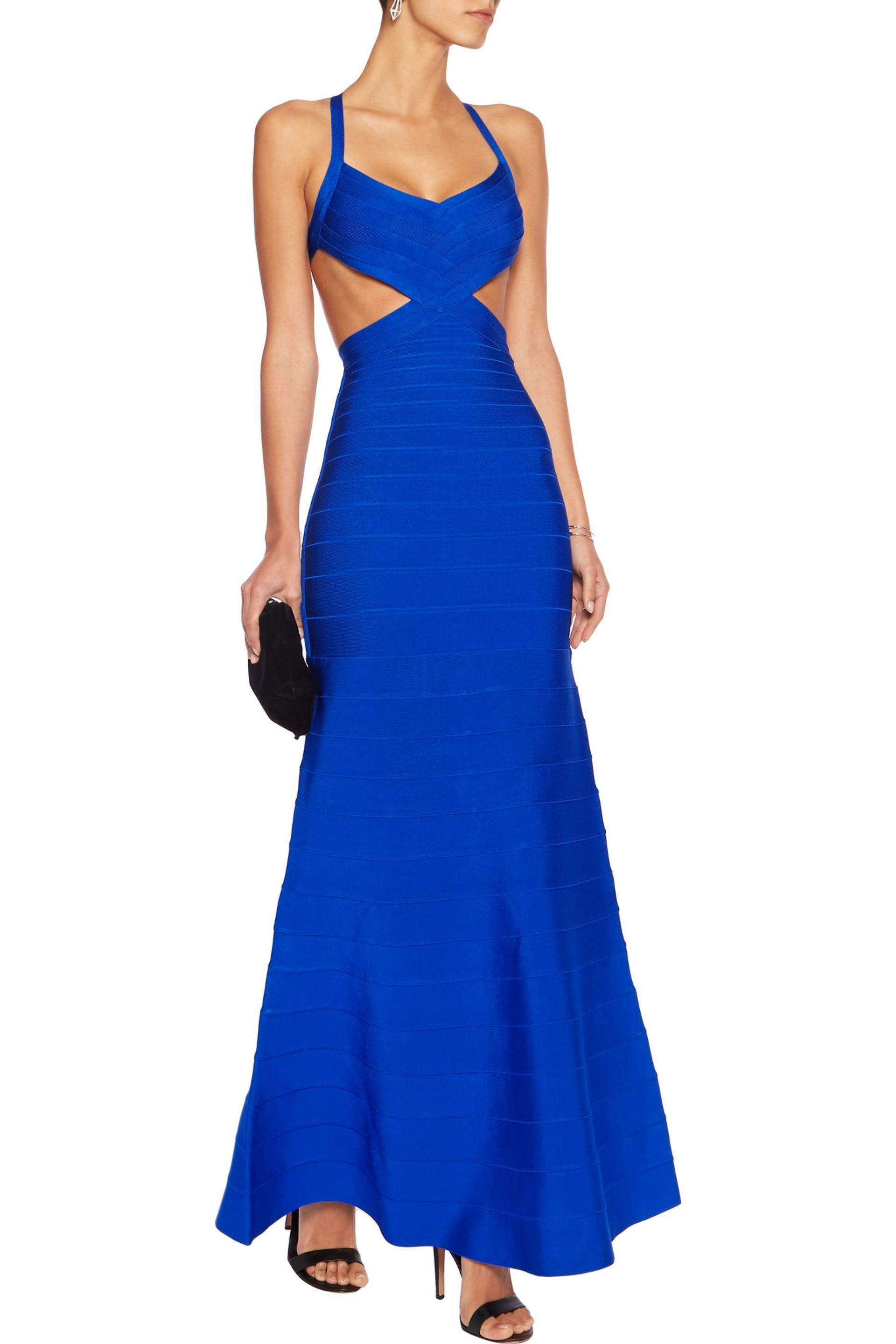 Marcella Cutout Bandage Gown ...