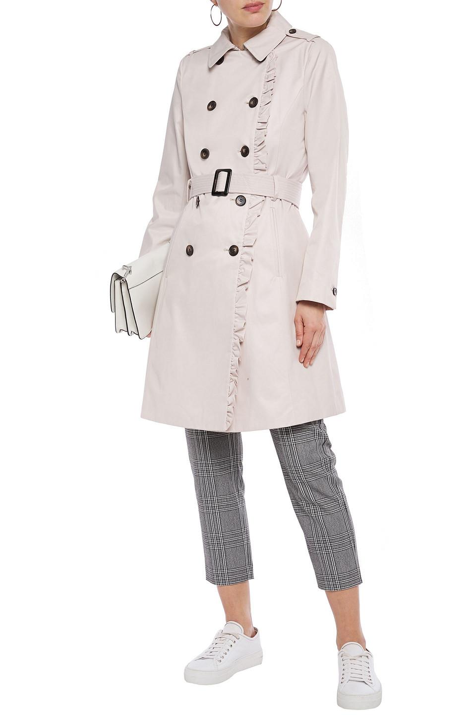 dkny ruffle coat