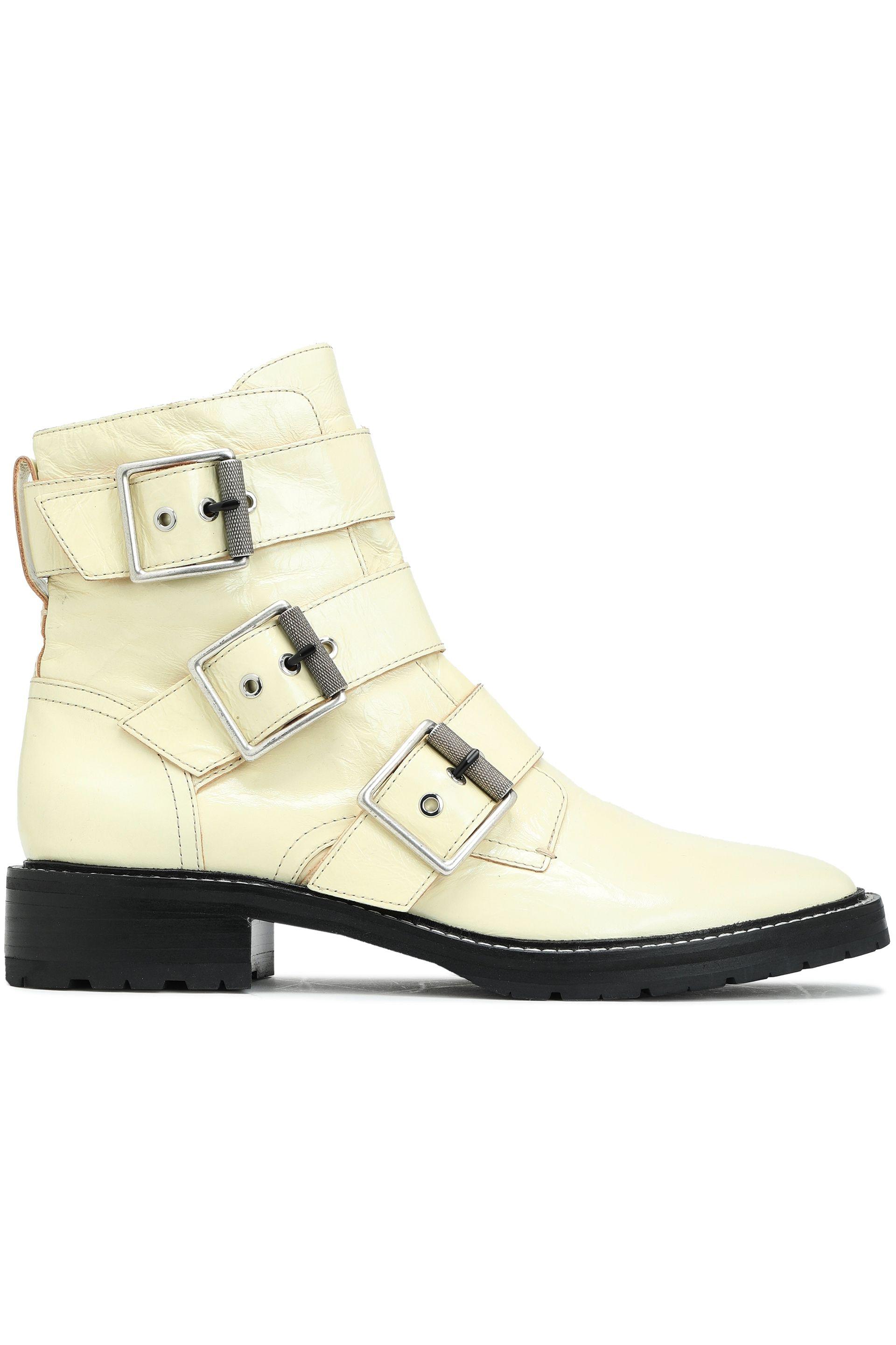 rag & bone cannon leather buckle boots