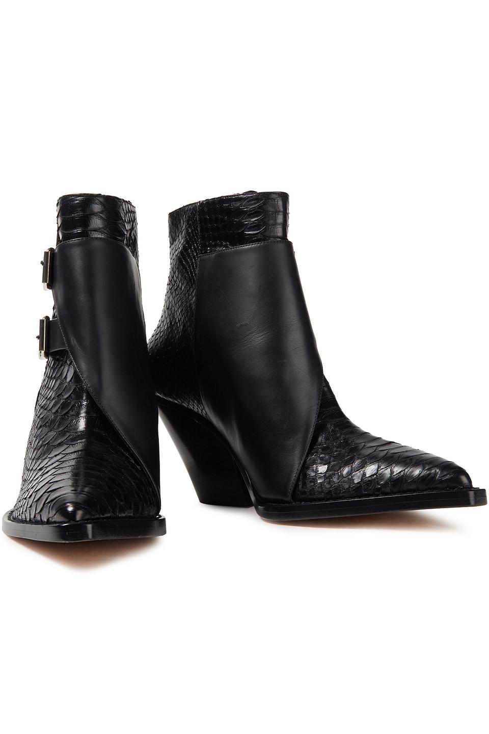 iro black boots