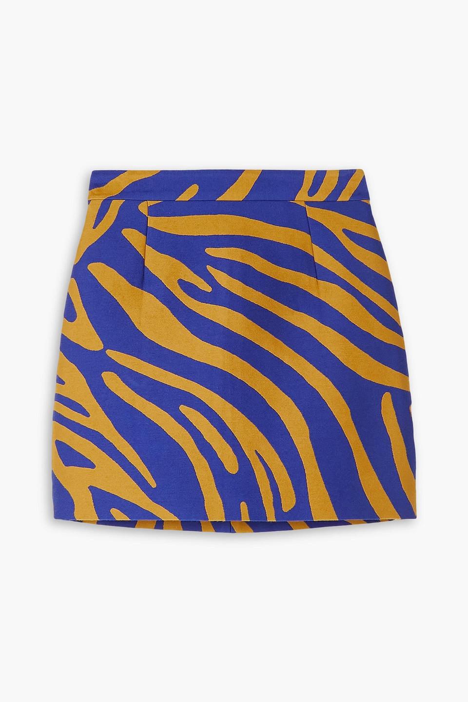 Blue zebra skirt 2025