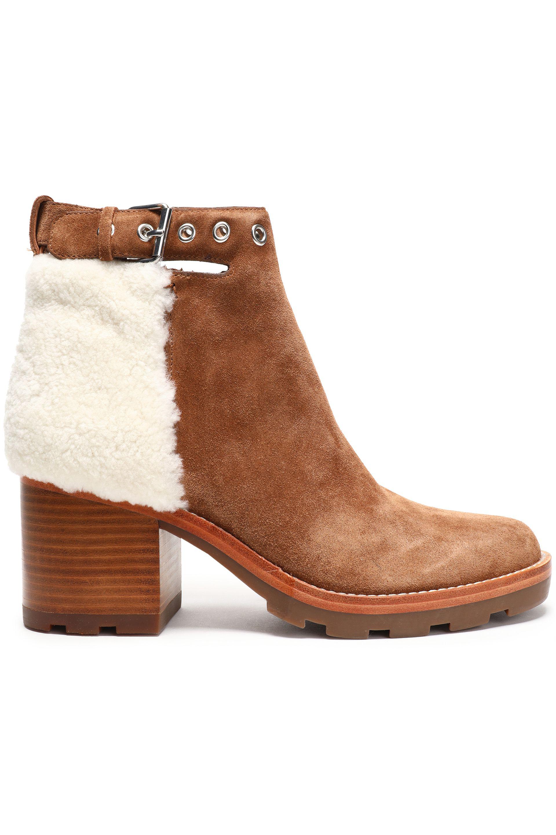 sigerson morrison suede ankle boots