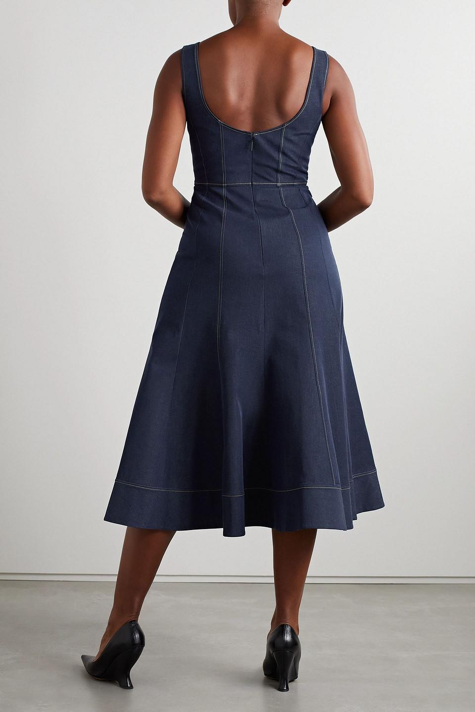ワンピース Jason Wu Denim Midi Dress Denim Midi Dress by Jason Wu x RTR | Rent the Runway