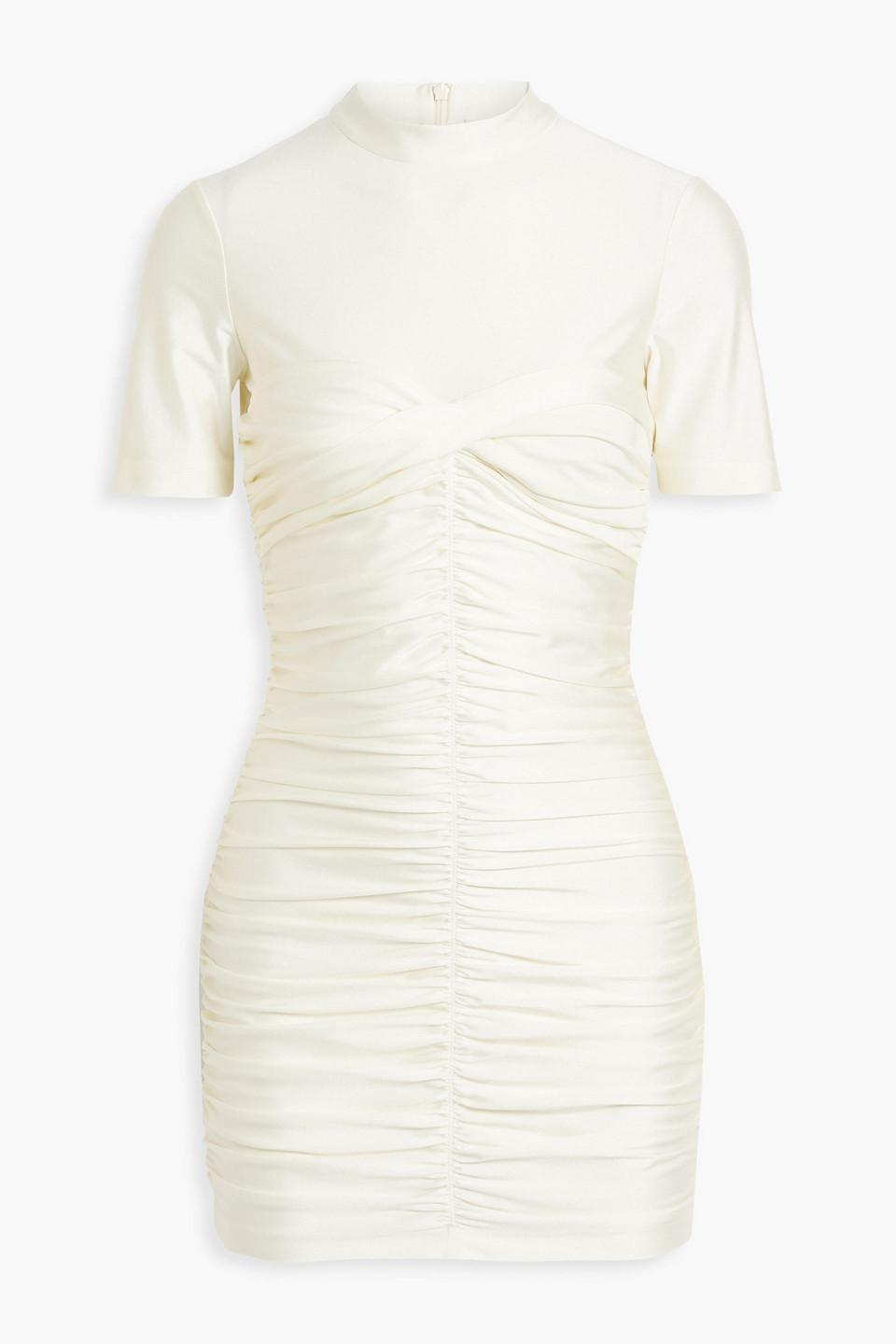 alexander wang twisted t shirt bustier dress