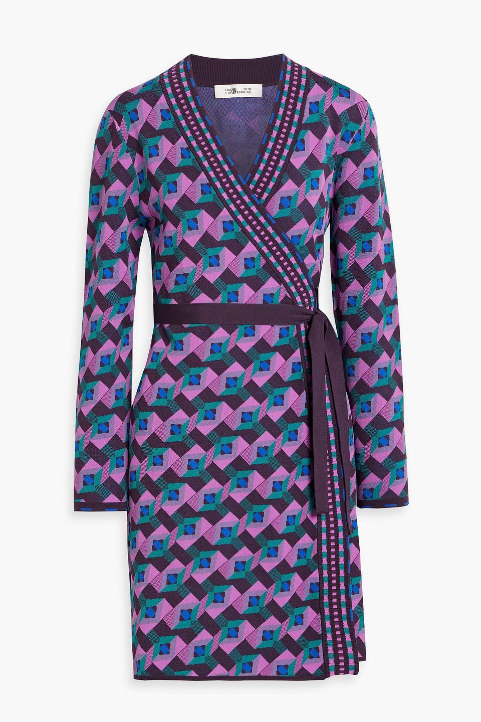 [DIANE VON FURSTENBERG]ミニワンピース スパンコール付き ダイアン フォン ファステンバーグ（DIANE VON FURSTENBERG