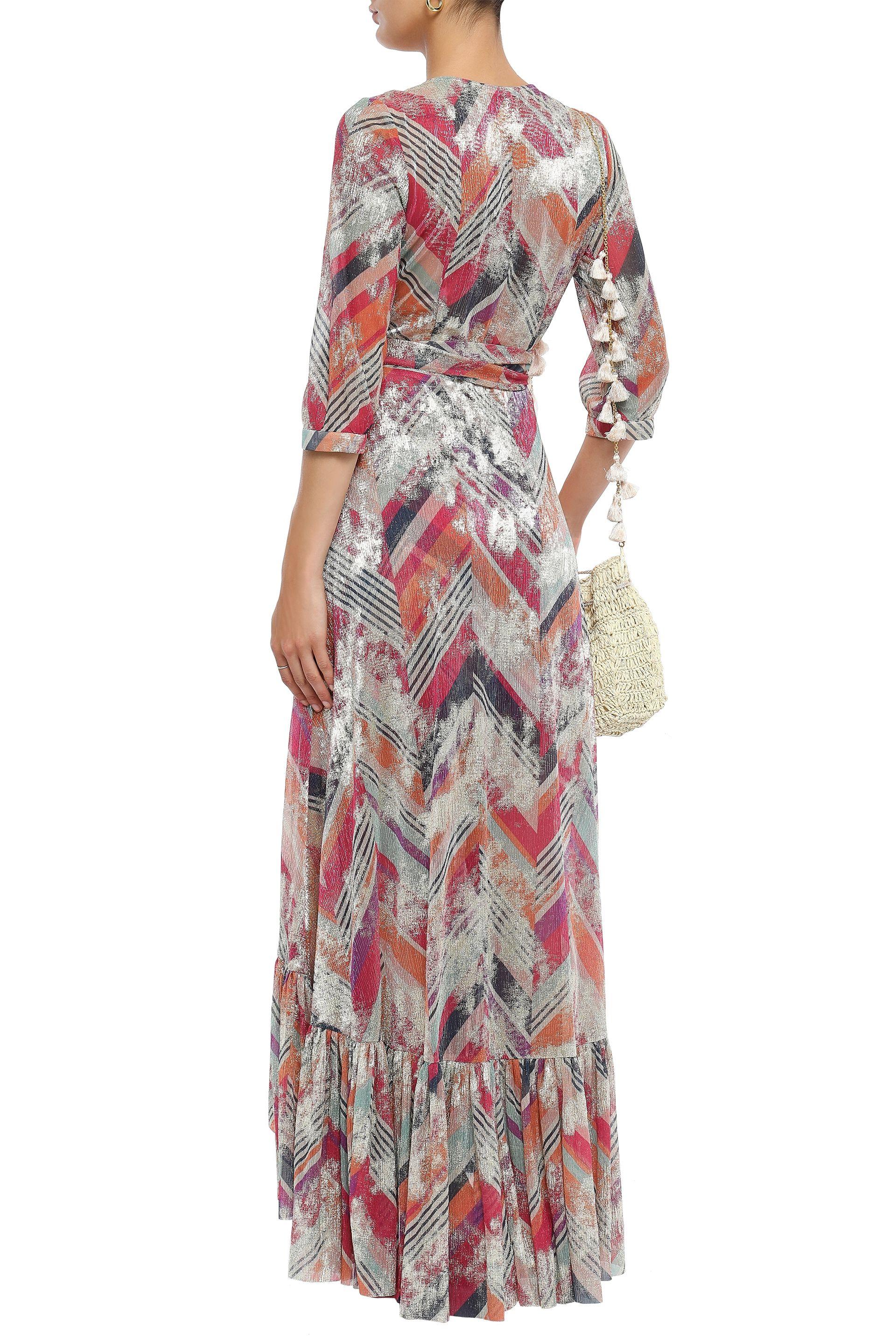 knit wrap maxi dress