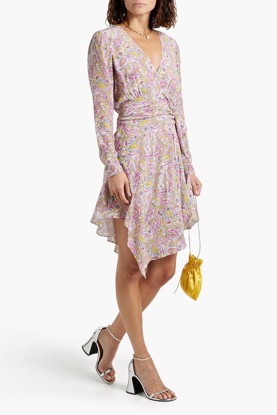 strapless open back dress IRO Lauretta Dress in Light Pink Multico main image 0
