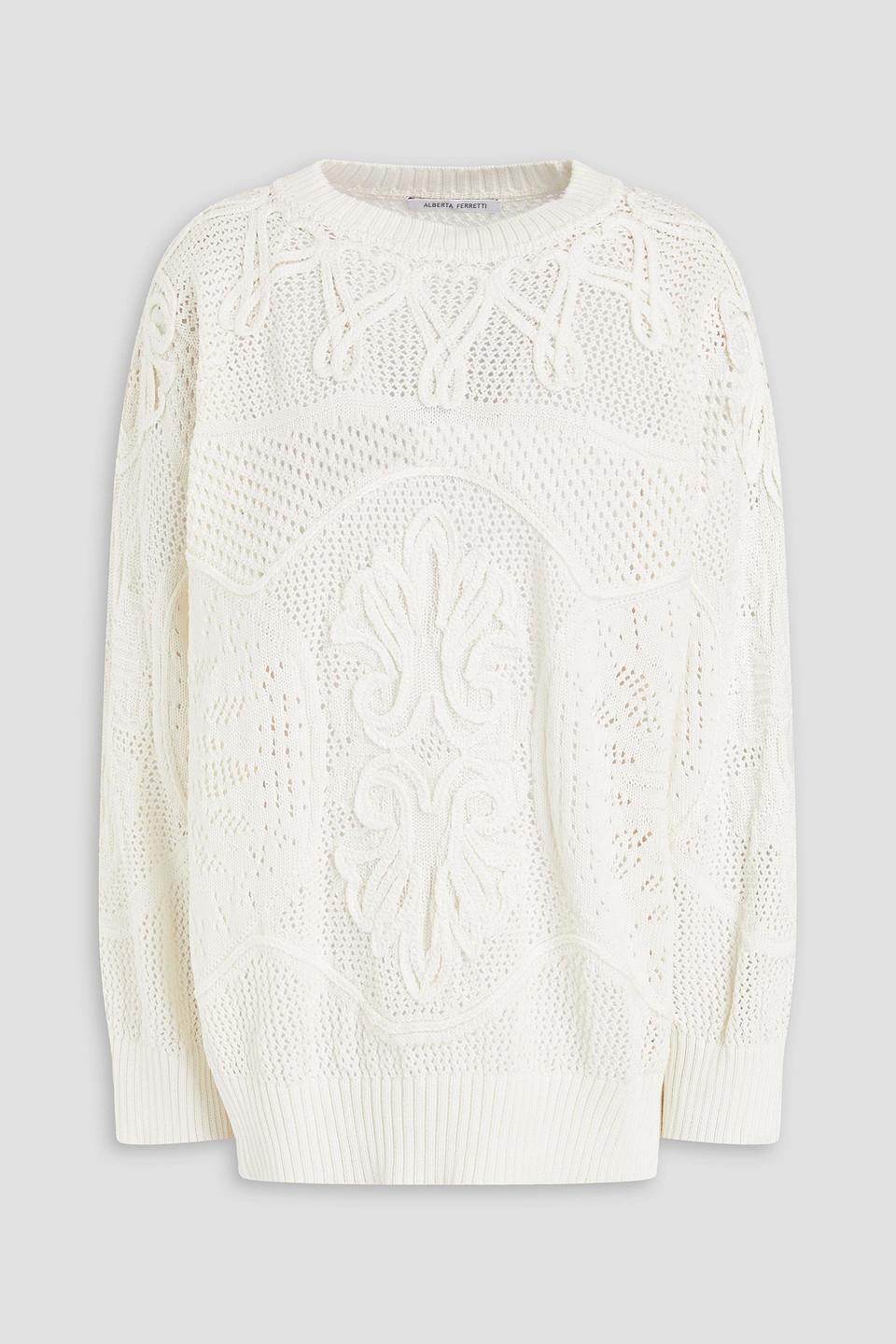 Cordonetto Cotton Blend Sweater