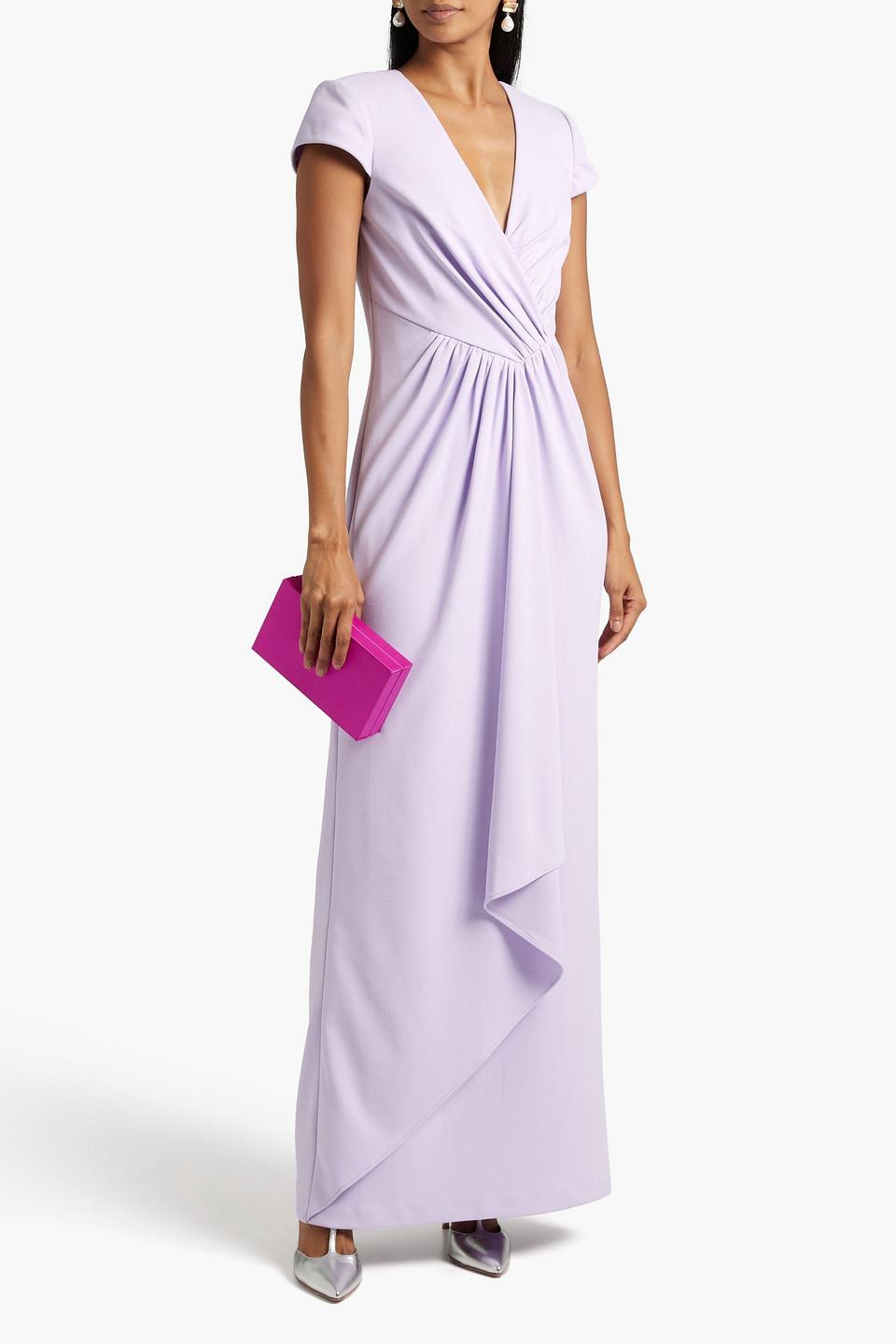 Badgley mischka discount lavender gown