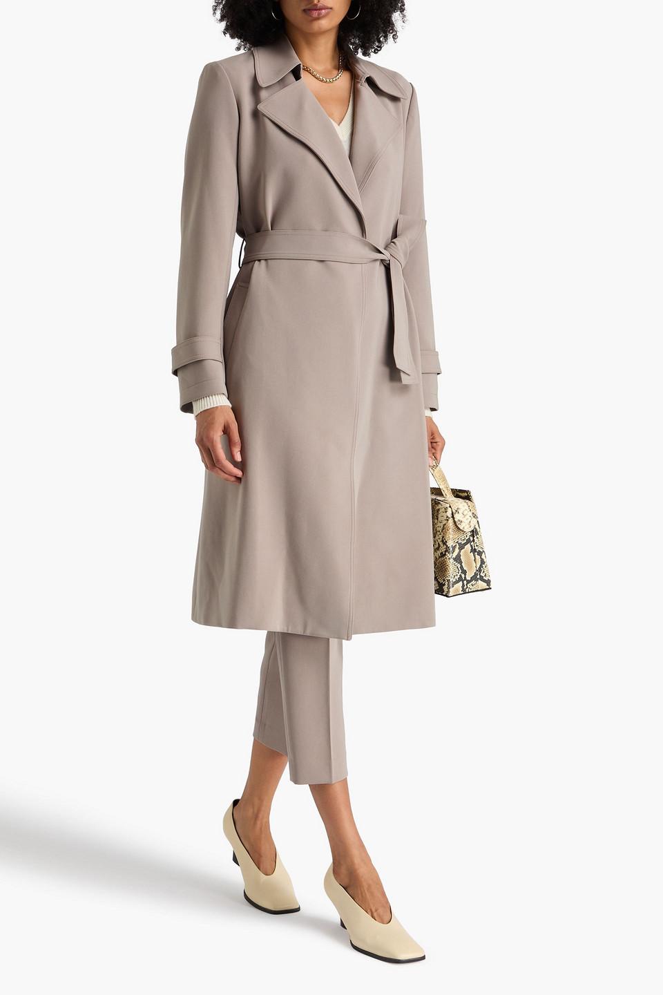 Pink Theory Oaklane Trench Cotton Gabardine Oversized Double