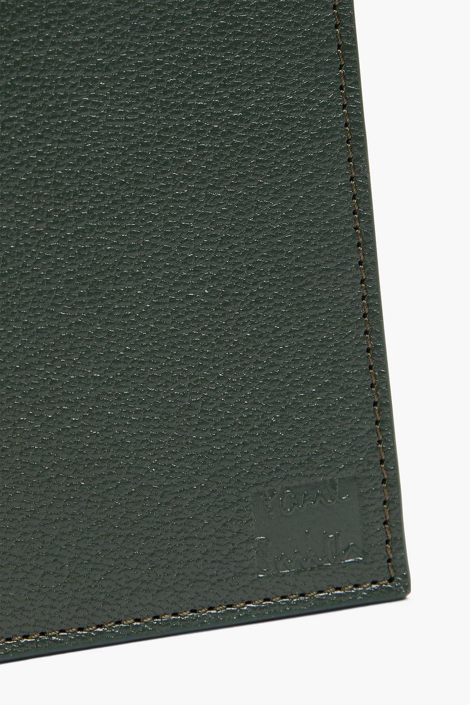 Paul Smith Pebbled-leather Wallet in Green for Men | Lyst UK