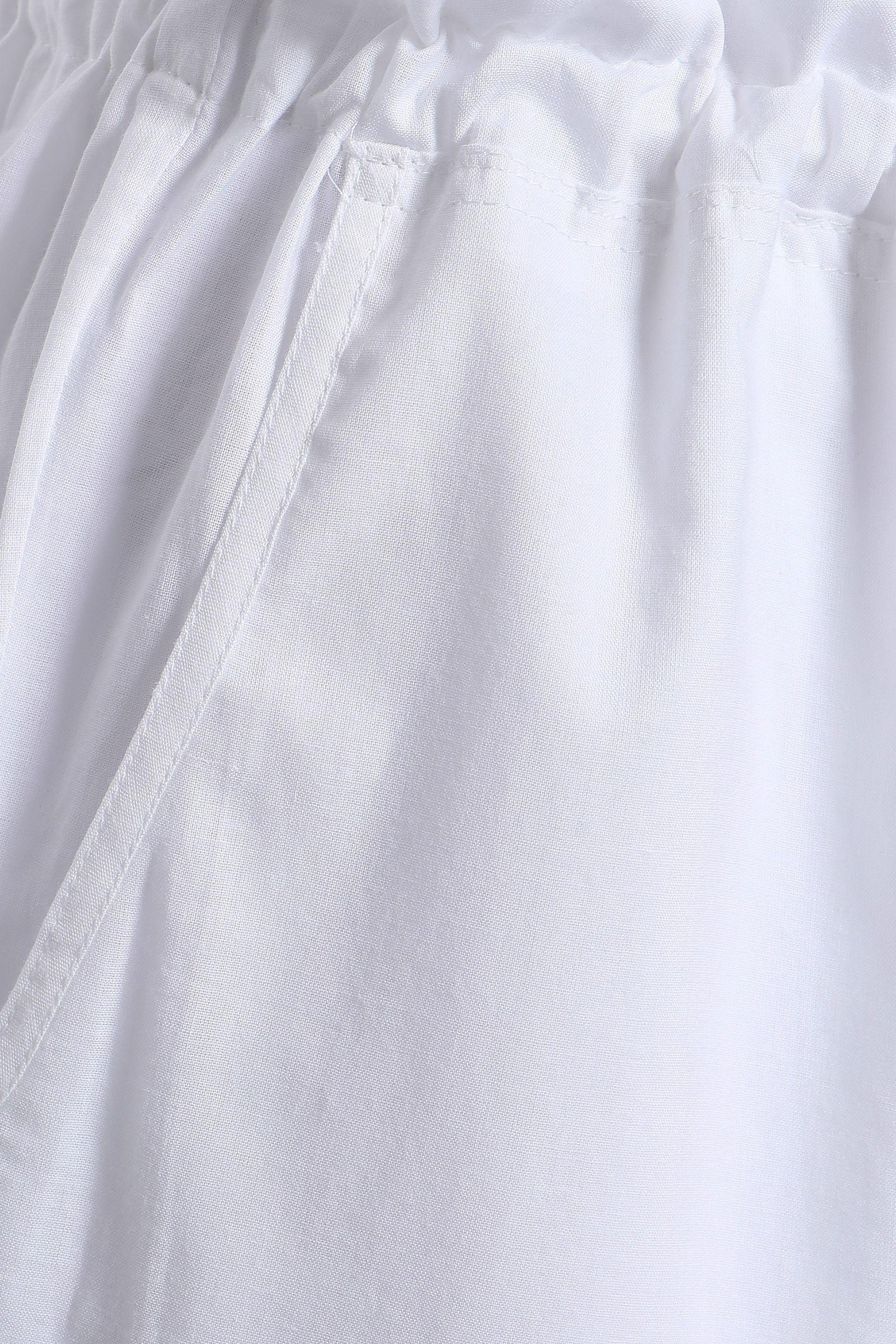 Commando Cropped Cotton Pajama Pants White Lyst