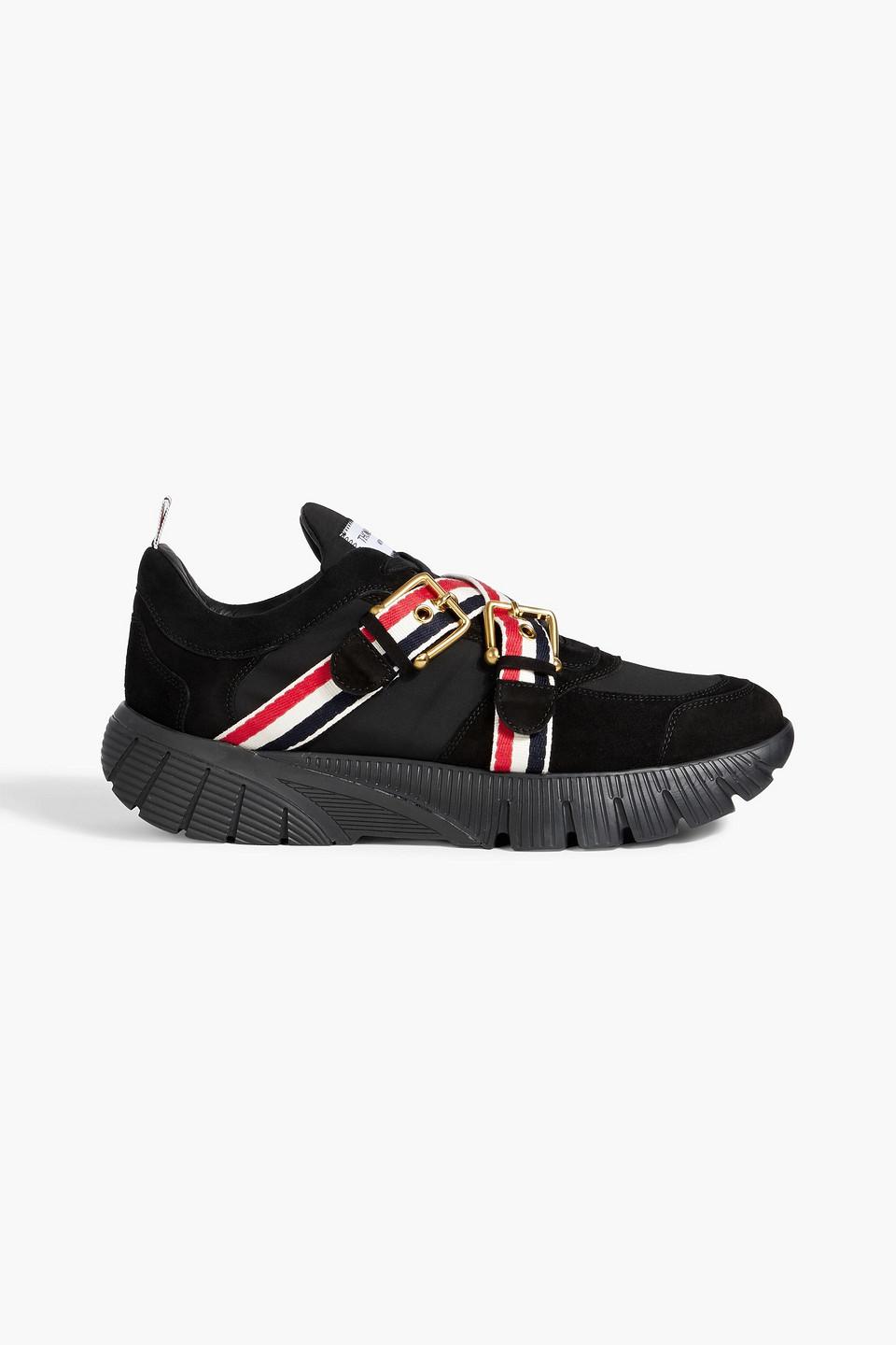スニーカー THOM BROWNE LEATHER SNEAKER WITH LOGO Thom Browne Sneaker With Logo | ShopSimon