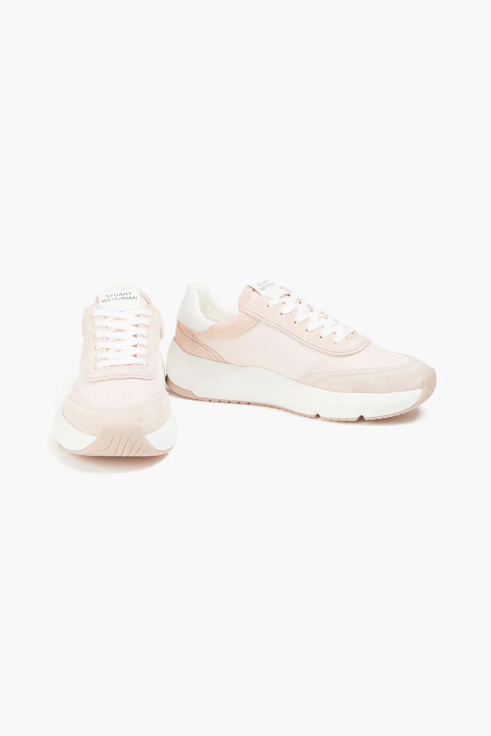 Stuart weitzman suede sneakers sale