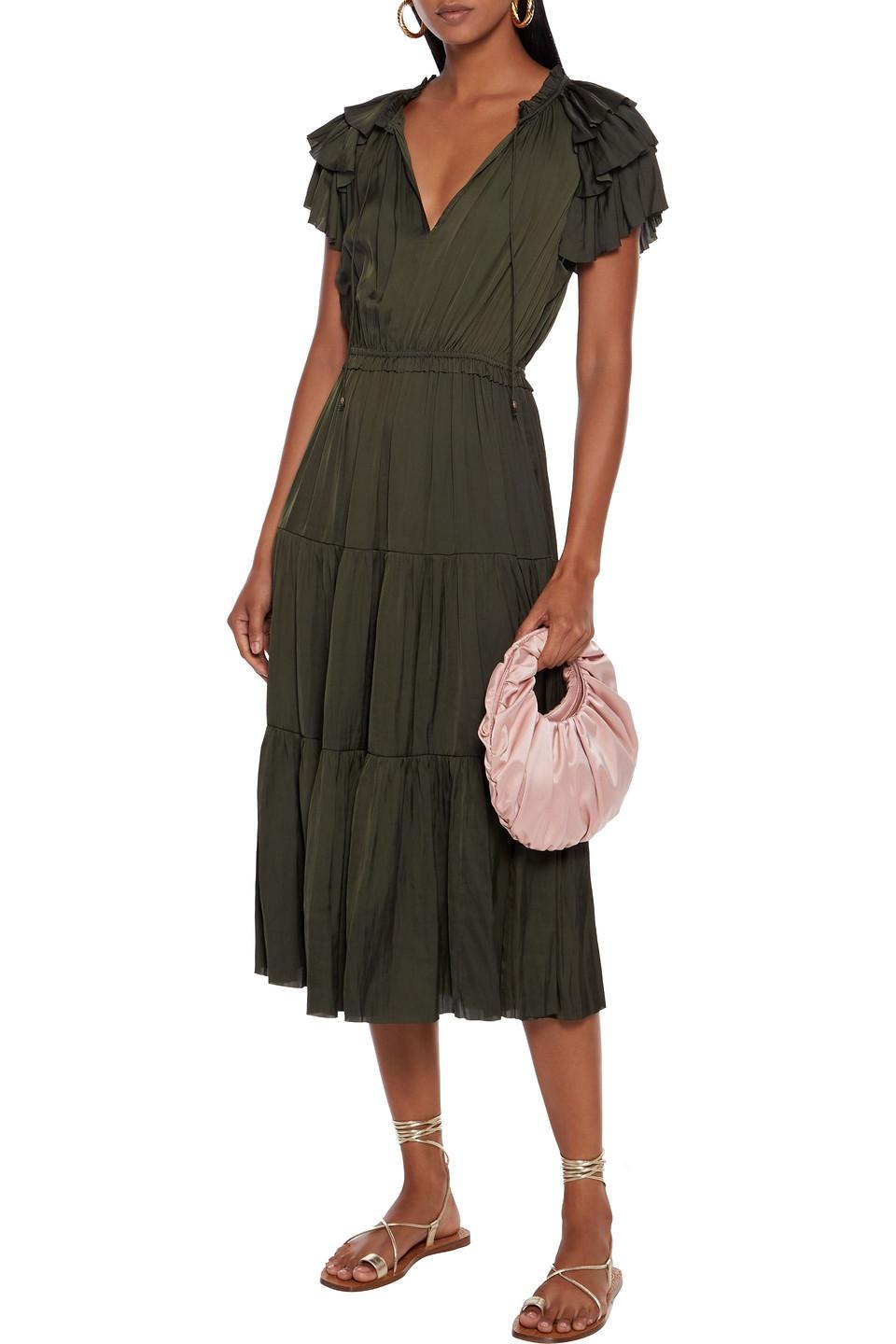 Ulla johnson 2024 green dress