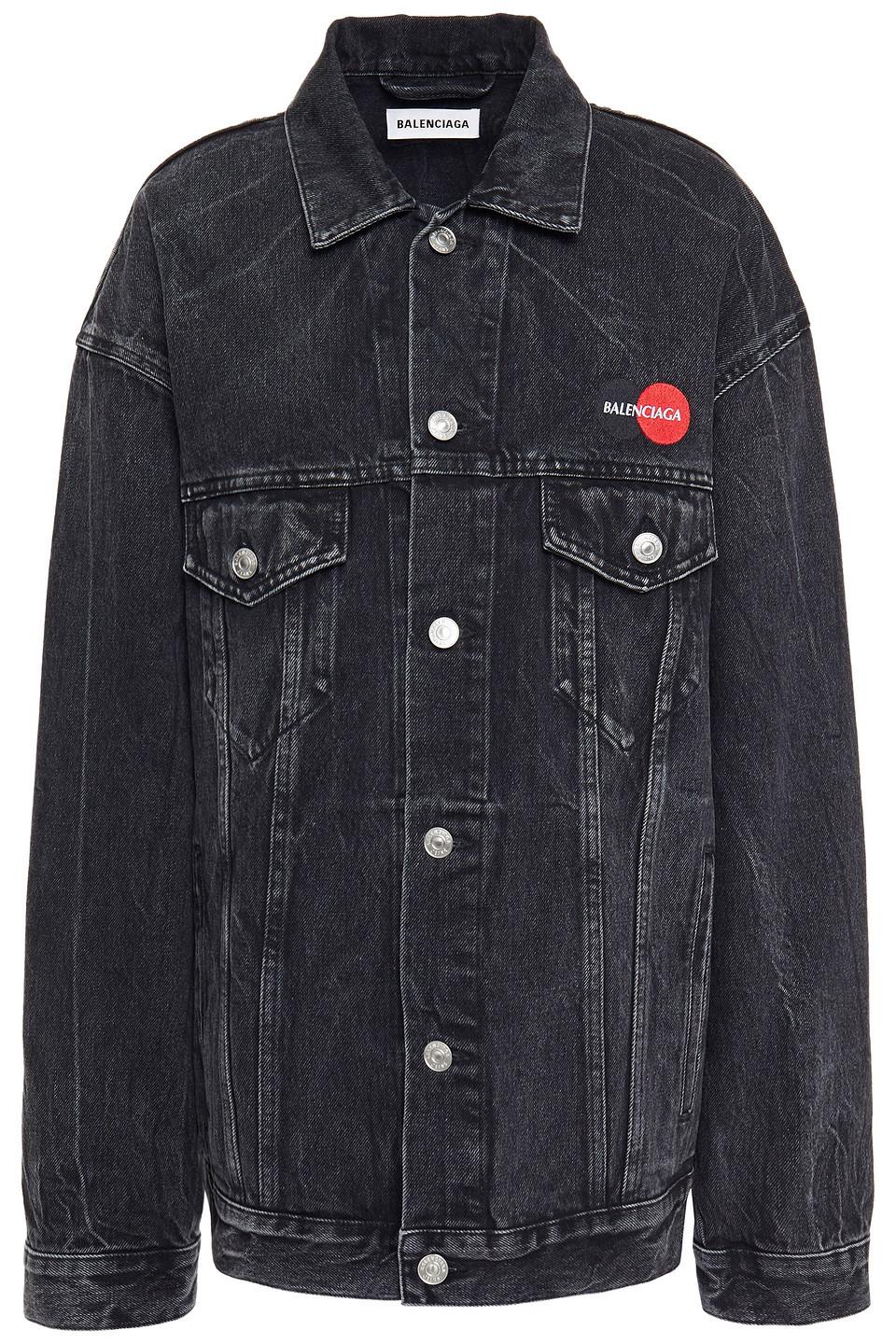 BALENCIAGA 揃っ Uniform logo-embroidered 46