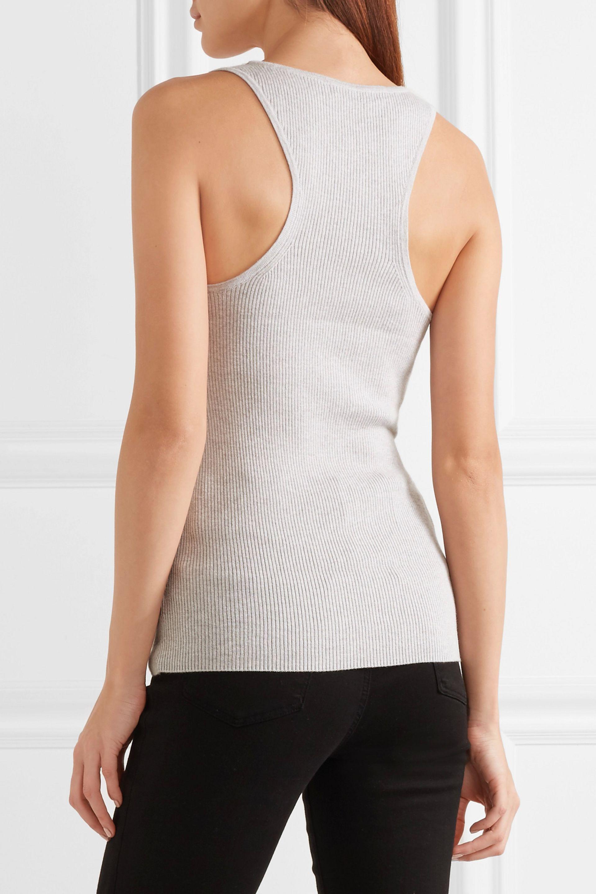 silk blend tank