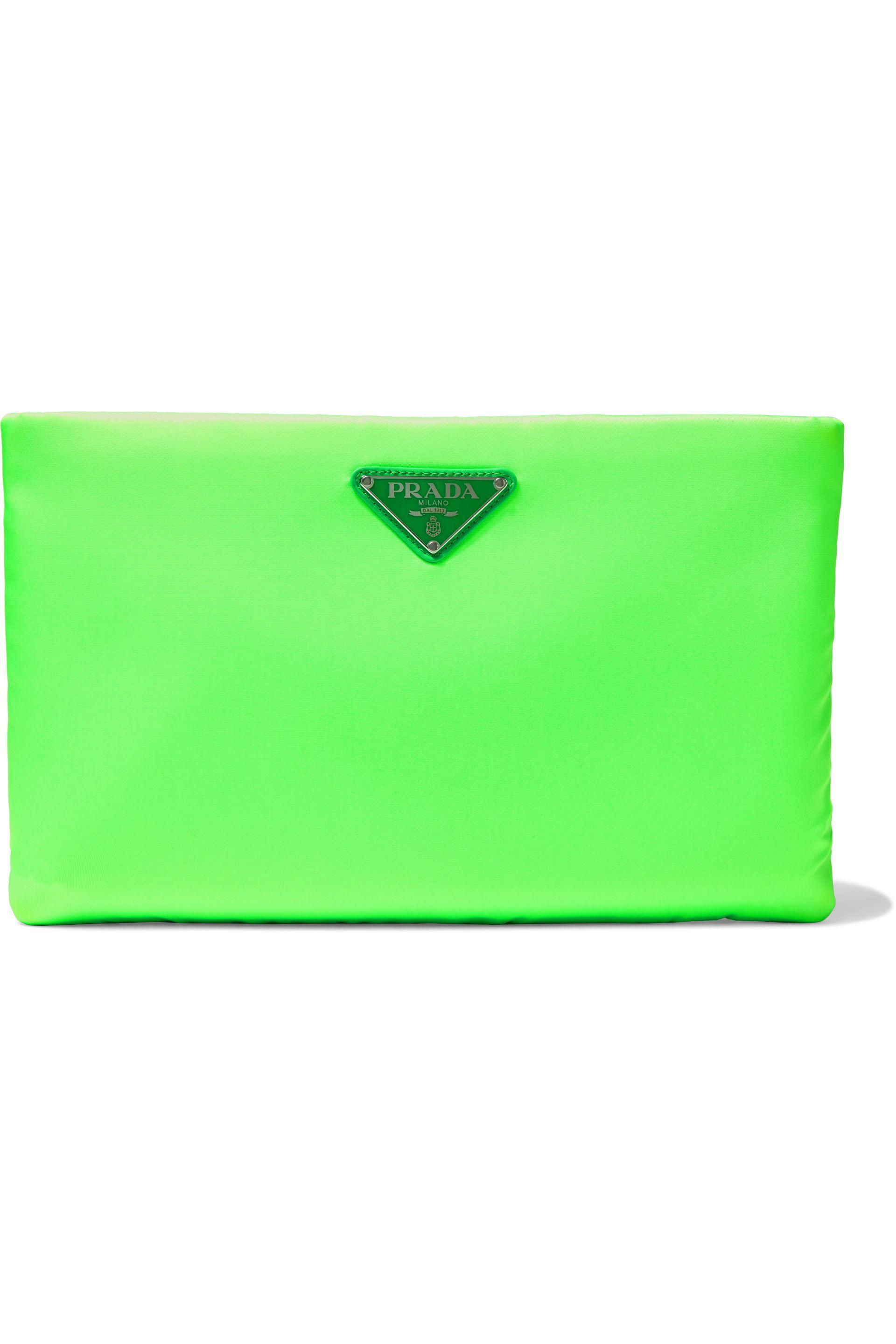 prada bag green