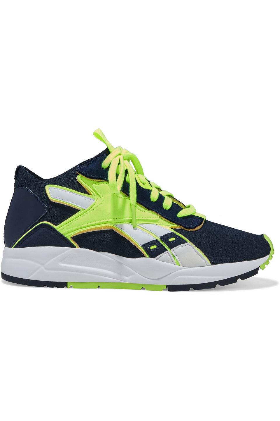 reebok sneakers neon